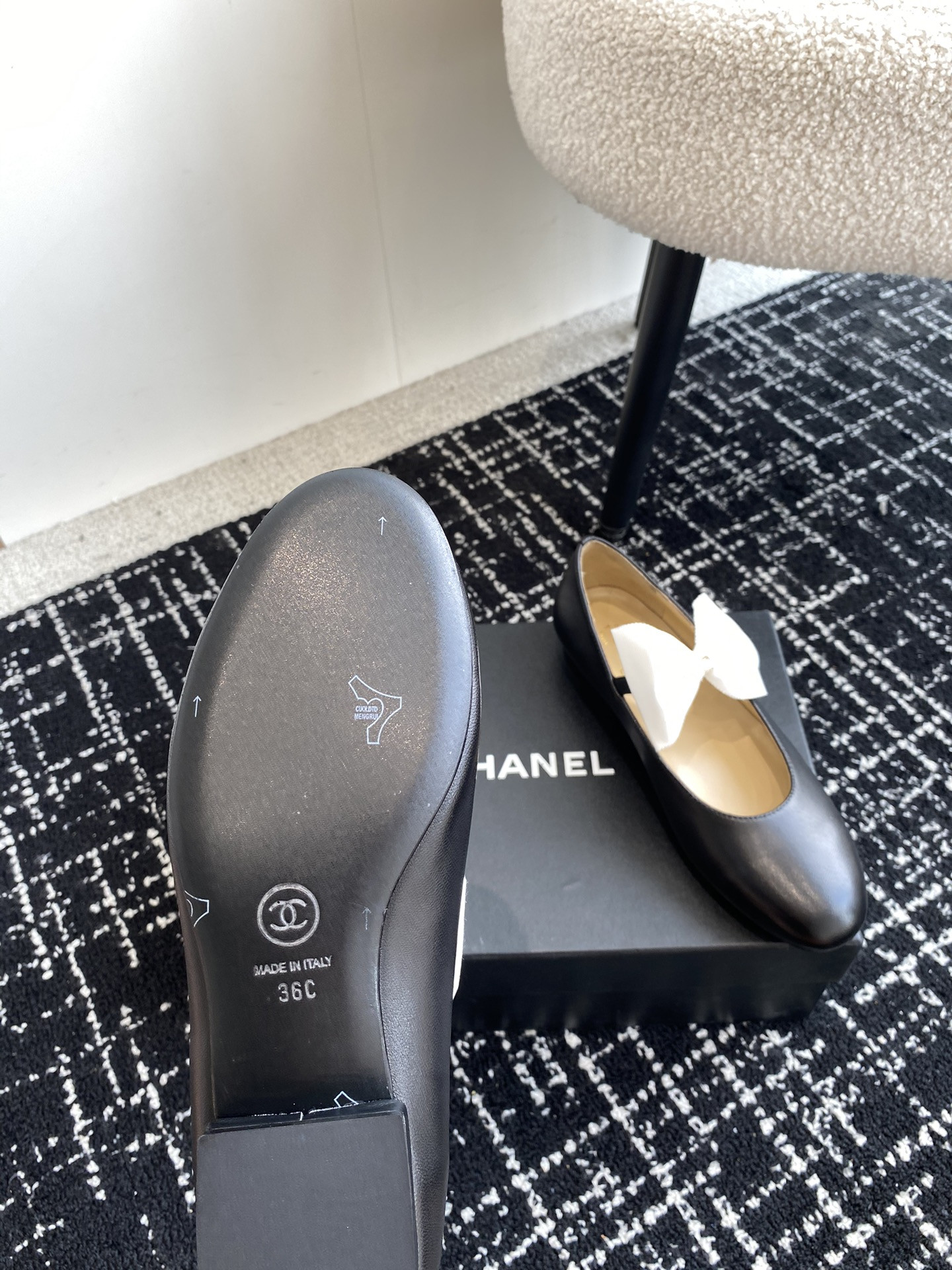 UA CHANEL MARY JANES FLAT