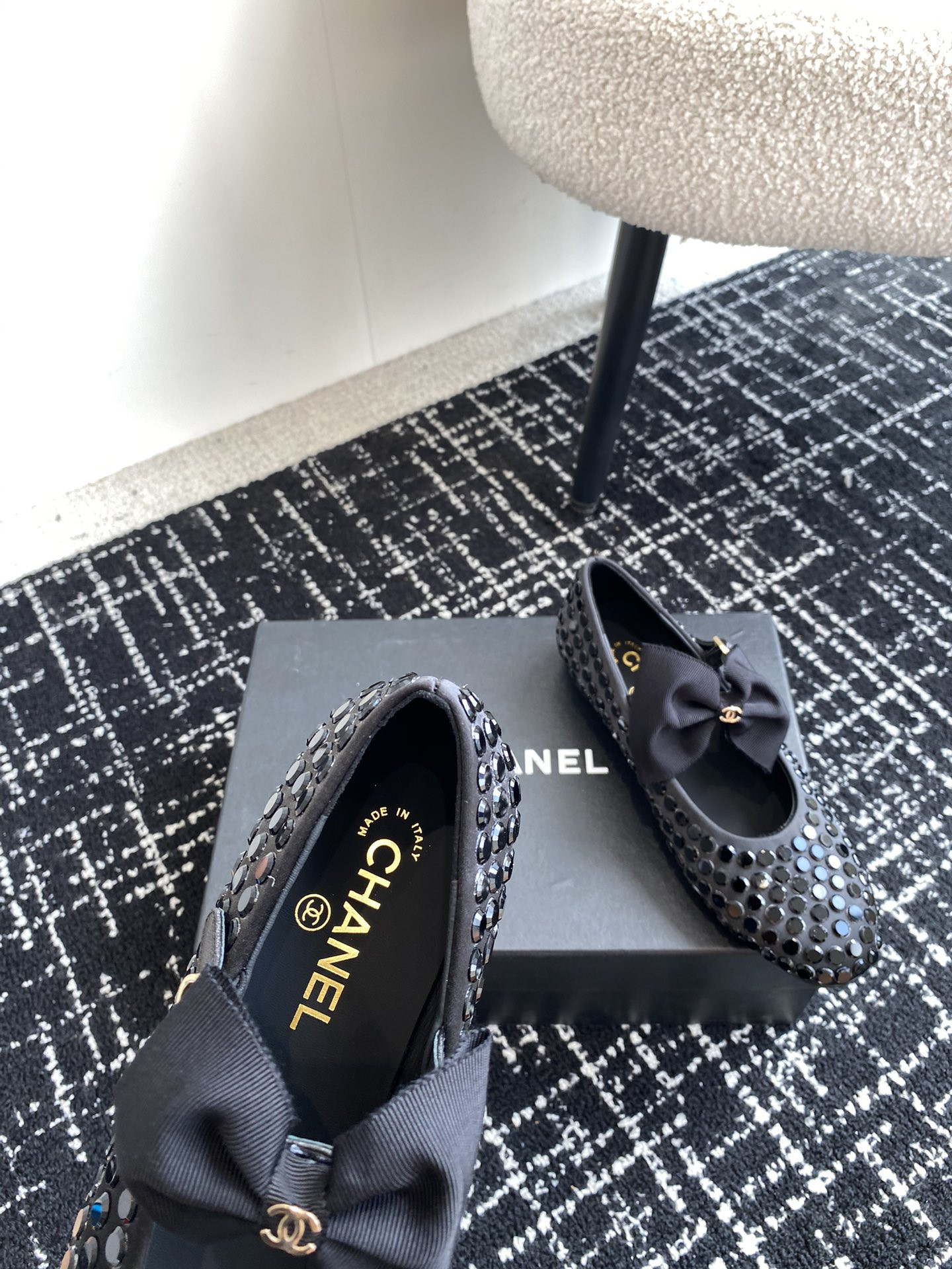 UA CHANEL MARY JANES FLAT