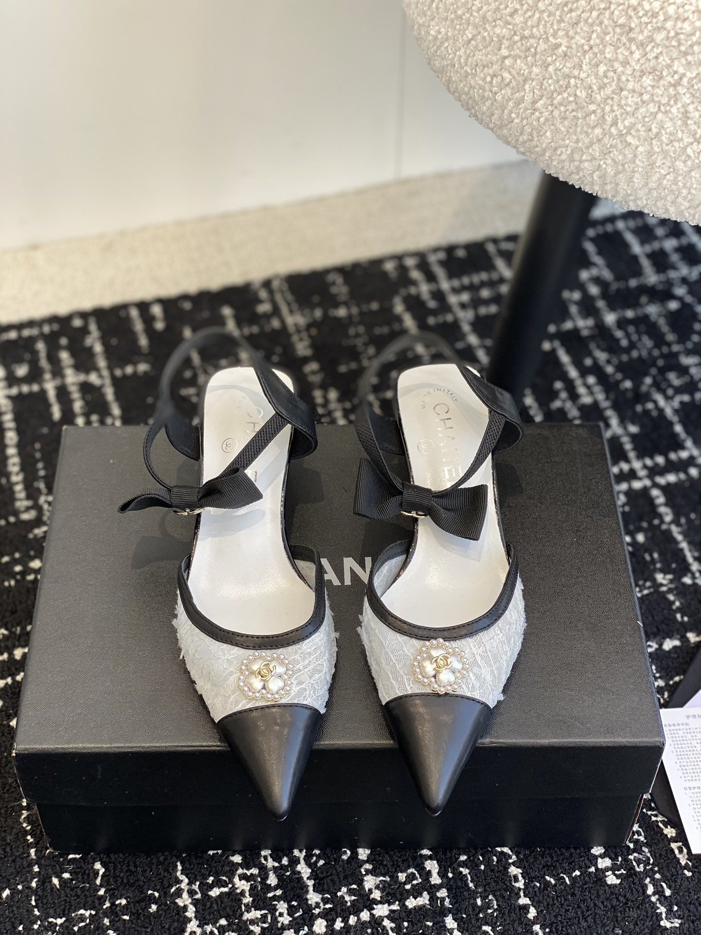 UA CHANEL SLINGBACKS