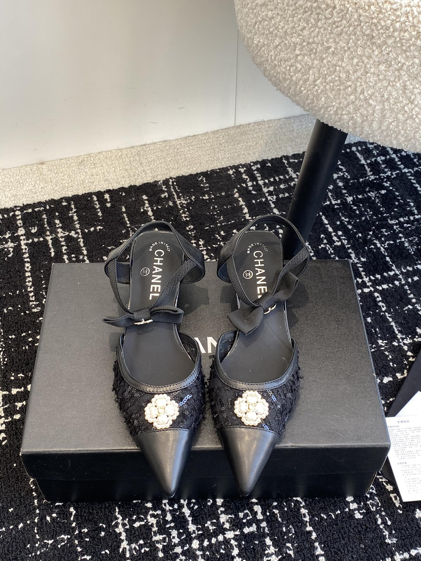UA CHANEL SLINGBACKS