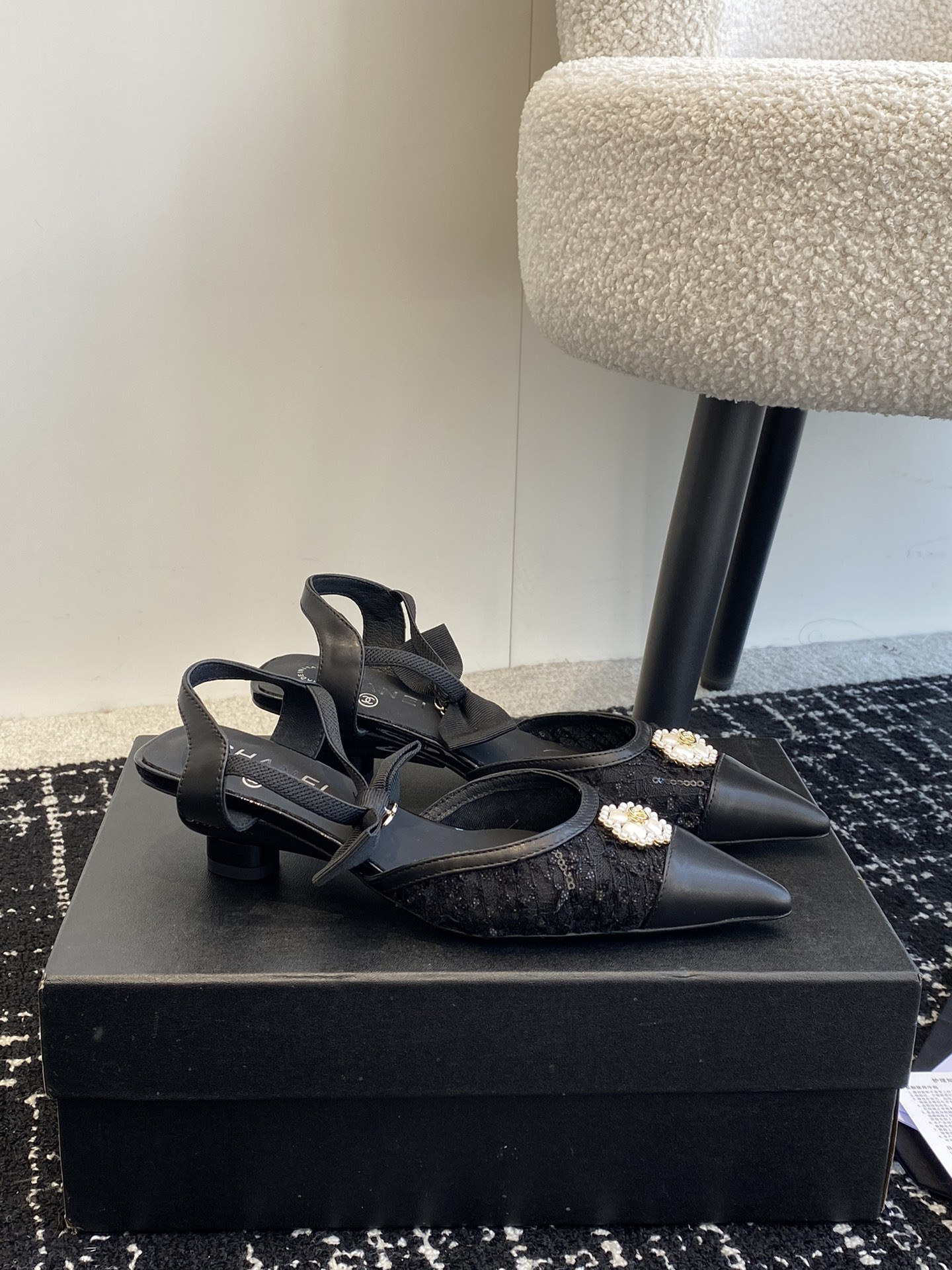 UA CHANEL SLINGBACKS