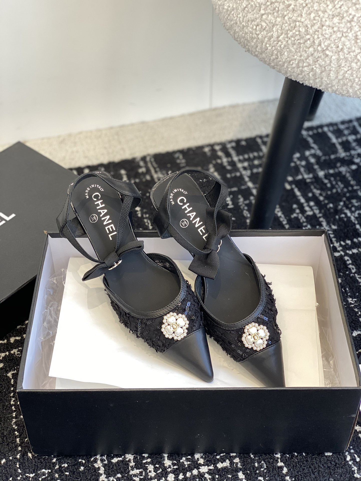 UA CHANEL SLINGBACKS