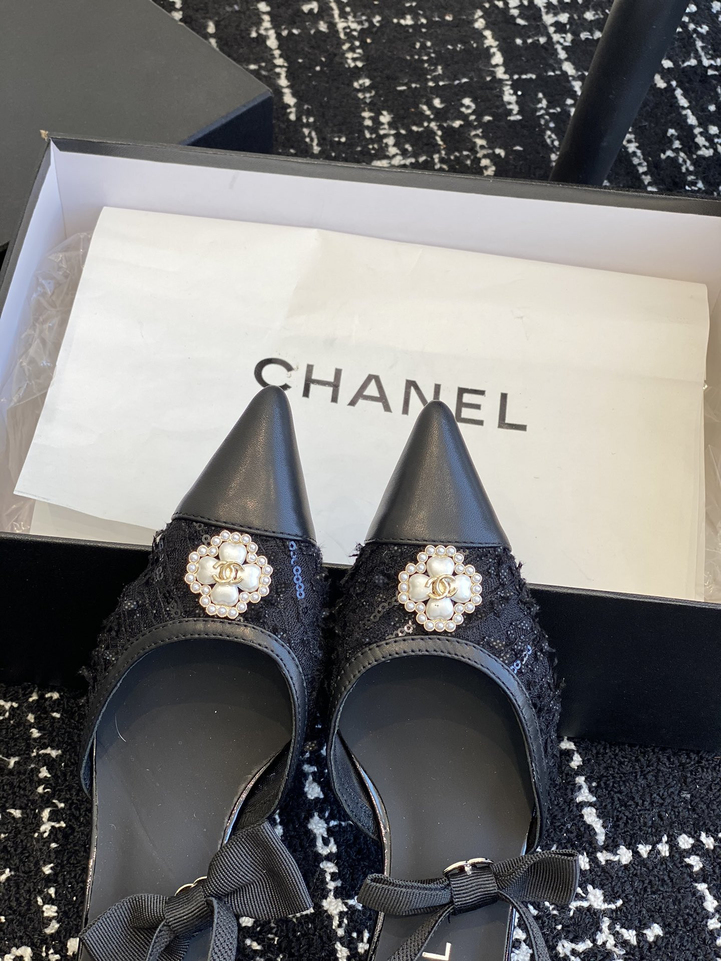 UA CHANEL SLINGBACKS