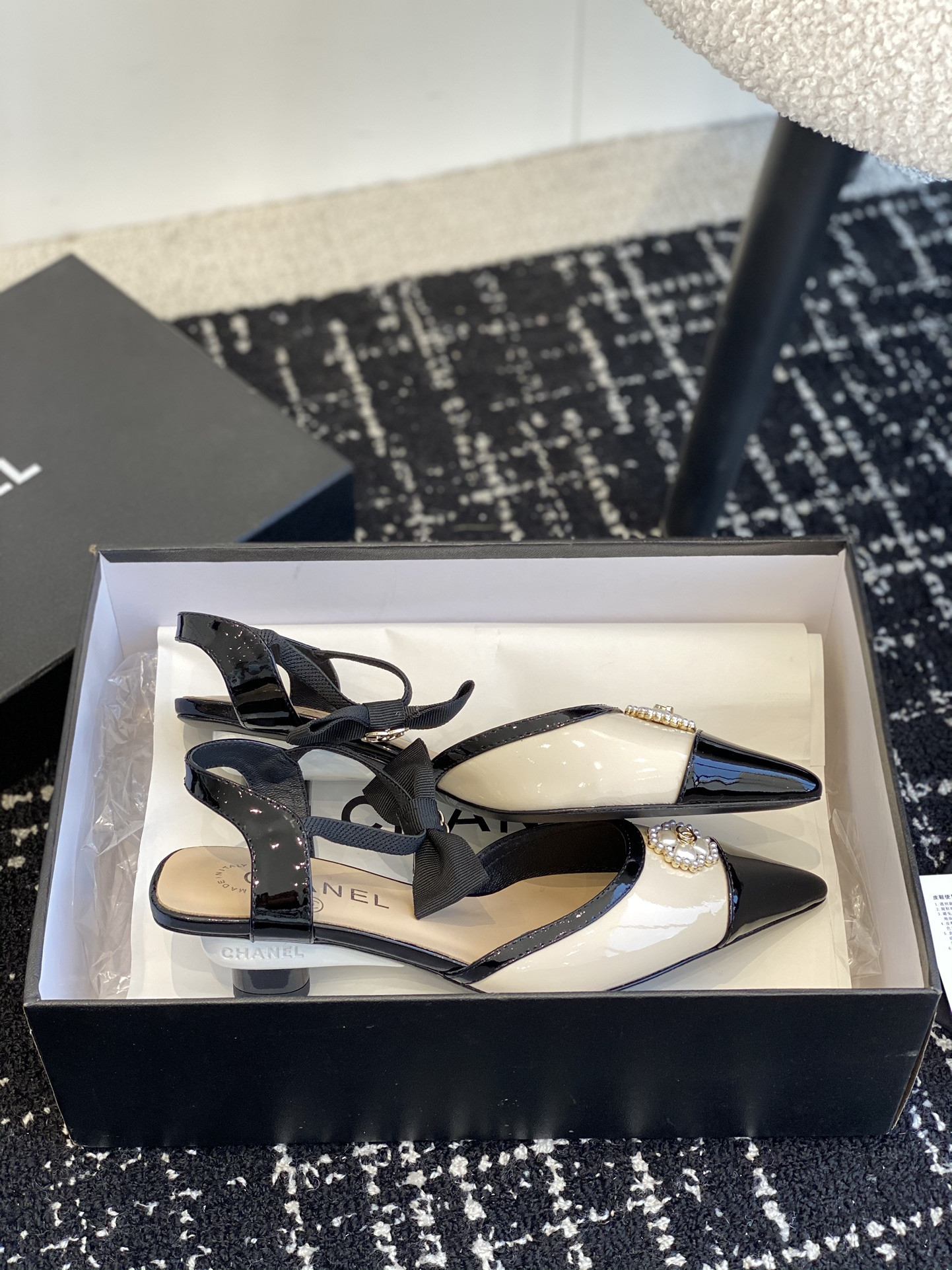 UA CHANEL SLINGBACKS