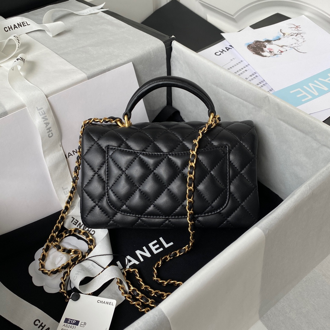 CHANEL Mini CF handle 20x12x6cm
