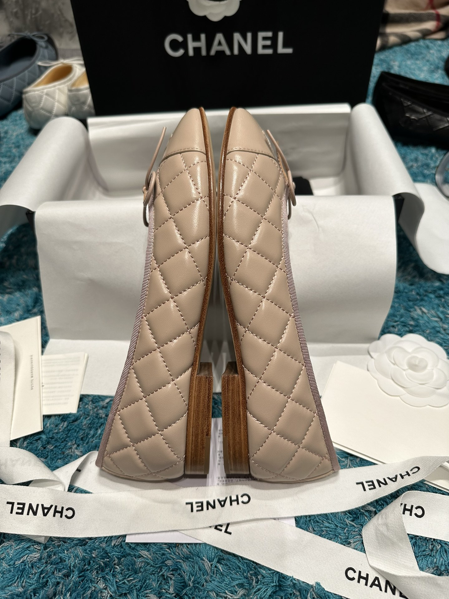 UA CHANEL BALLET FLATS