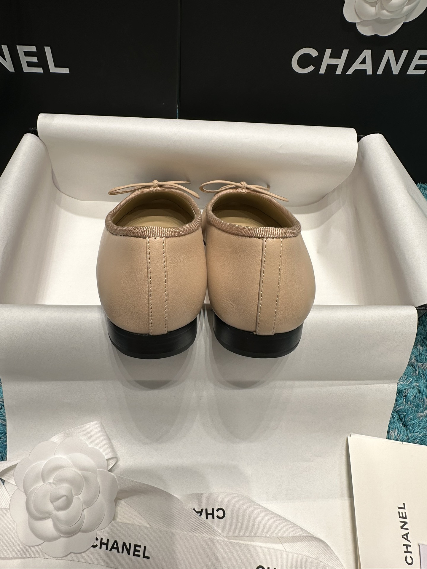 UA CHANEL BALLET FLATS