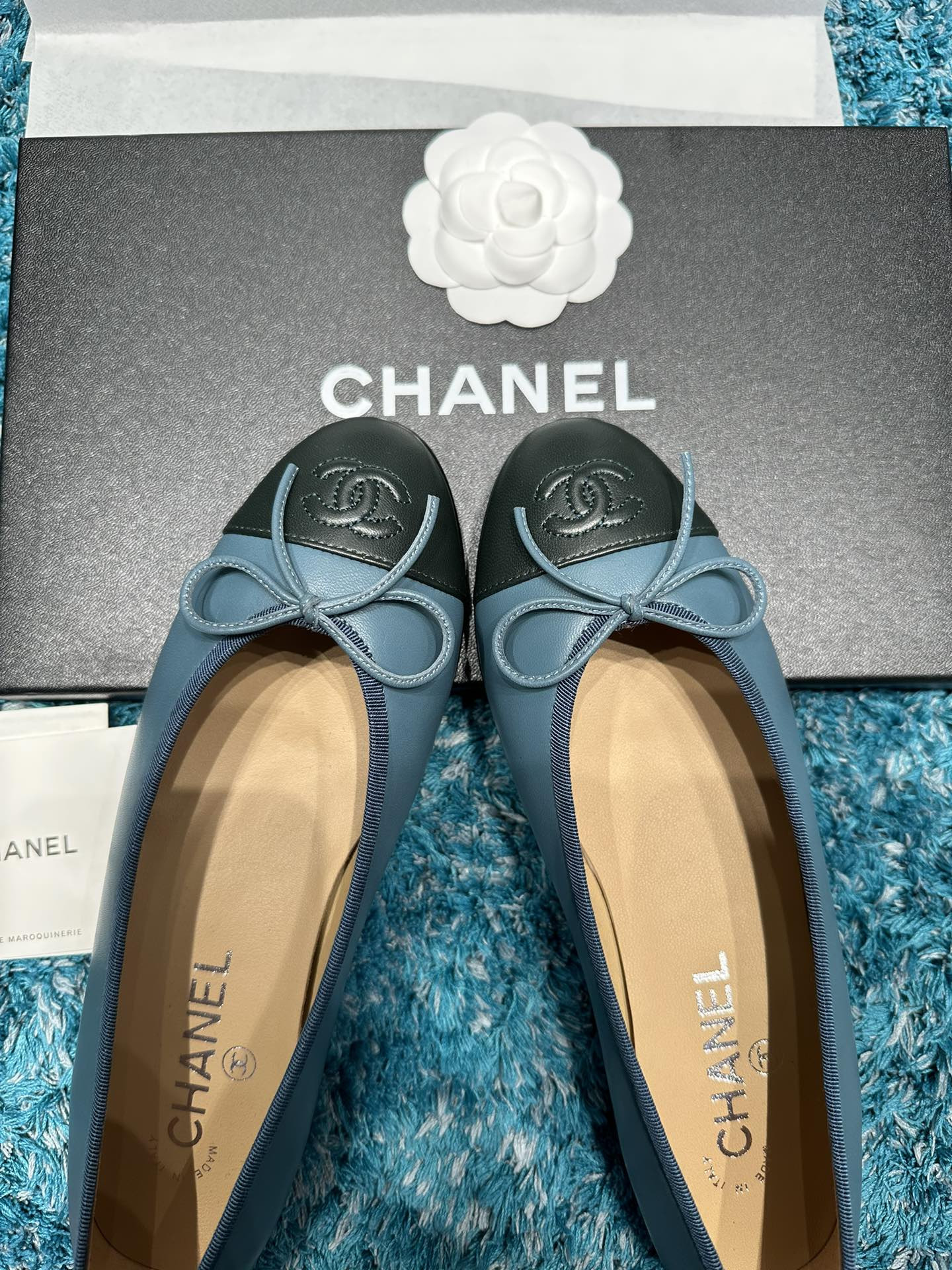UA CHANEL BALLET FLATS