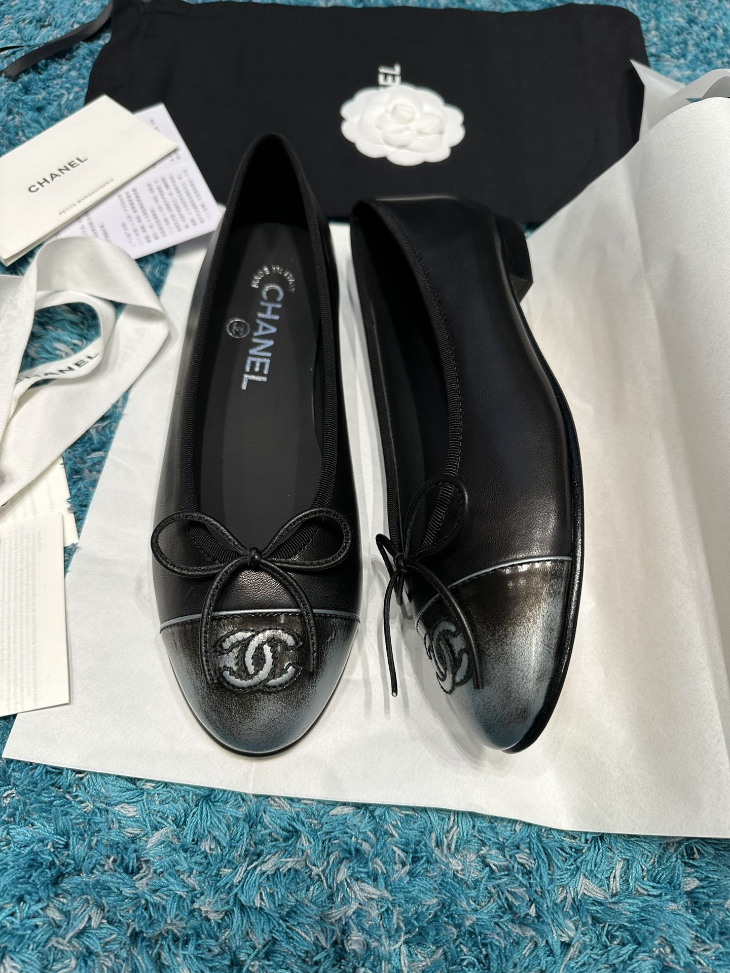 UA CHANEL BALLET FLATS