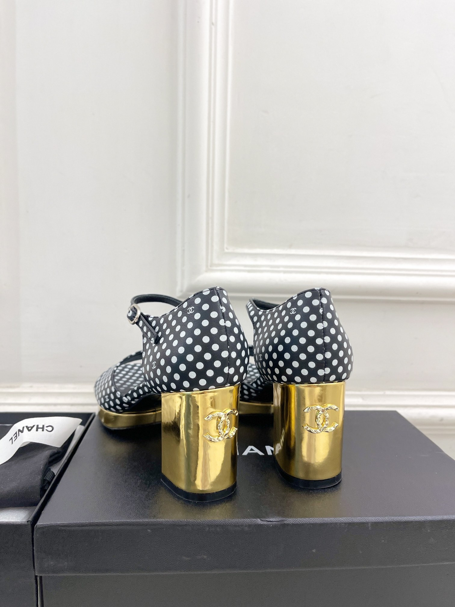 UA CHANEL HEELED SANDALS