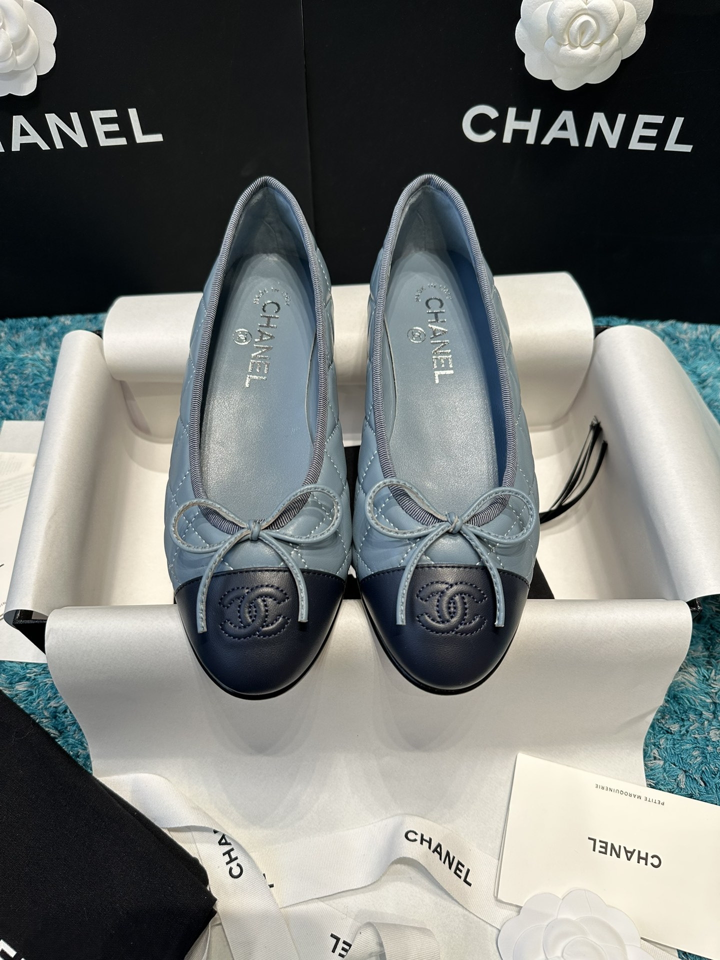 UA CHANEL BALLET FLATS