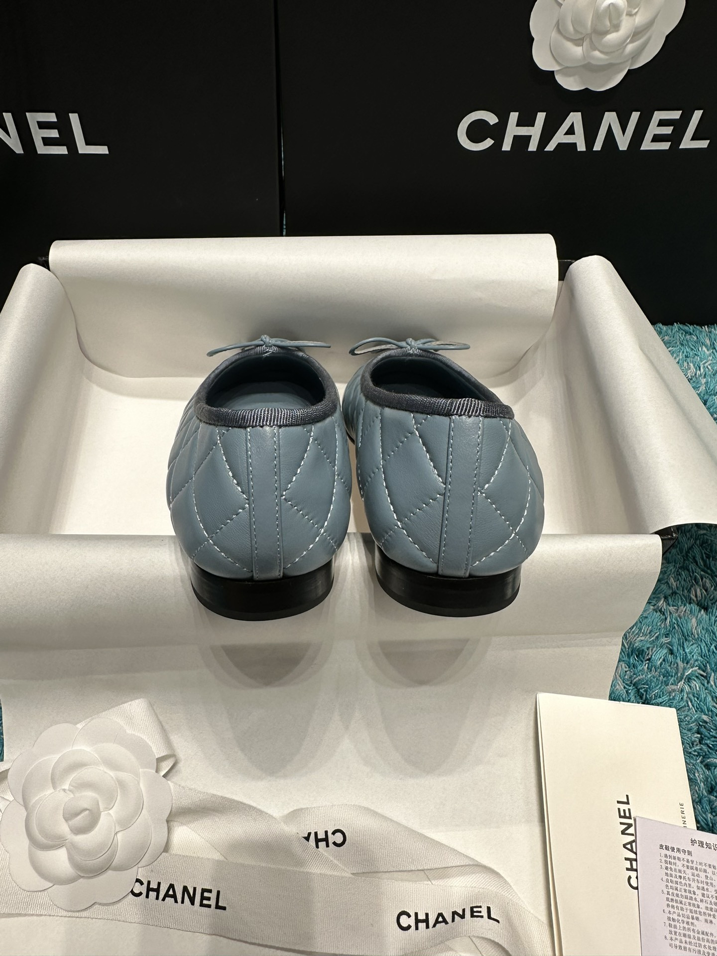 UA CHANEL BALLET FLATS