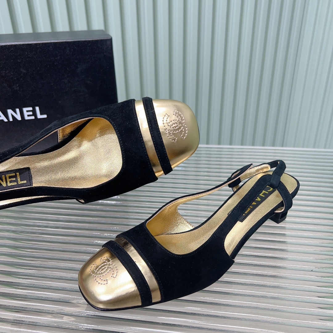 UA CHANEL SLINGBACKS