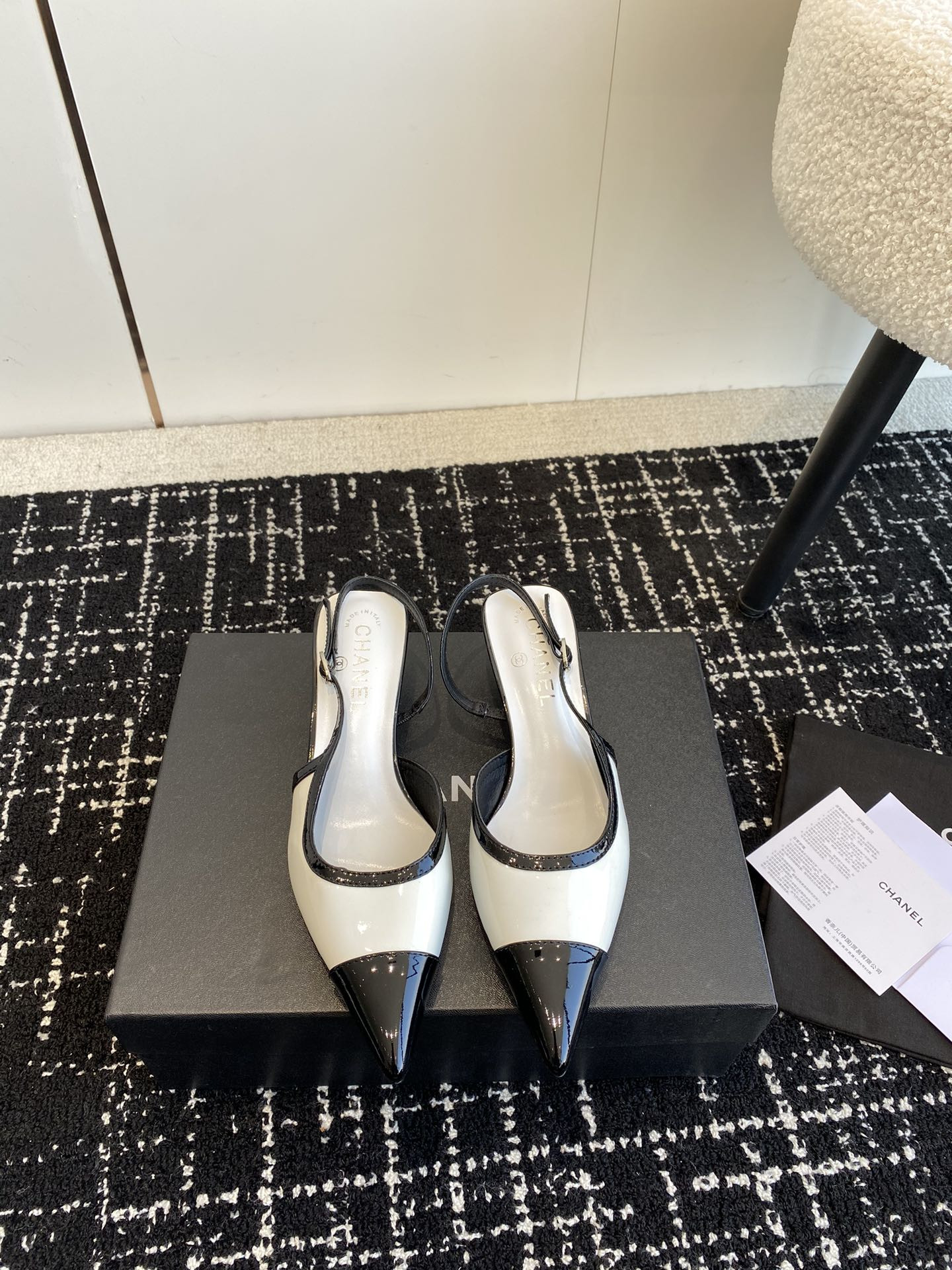 UA CHANEL SLINGBACKS