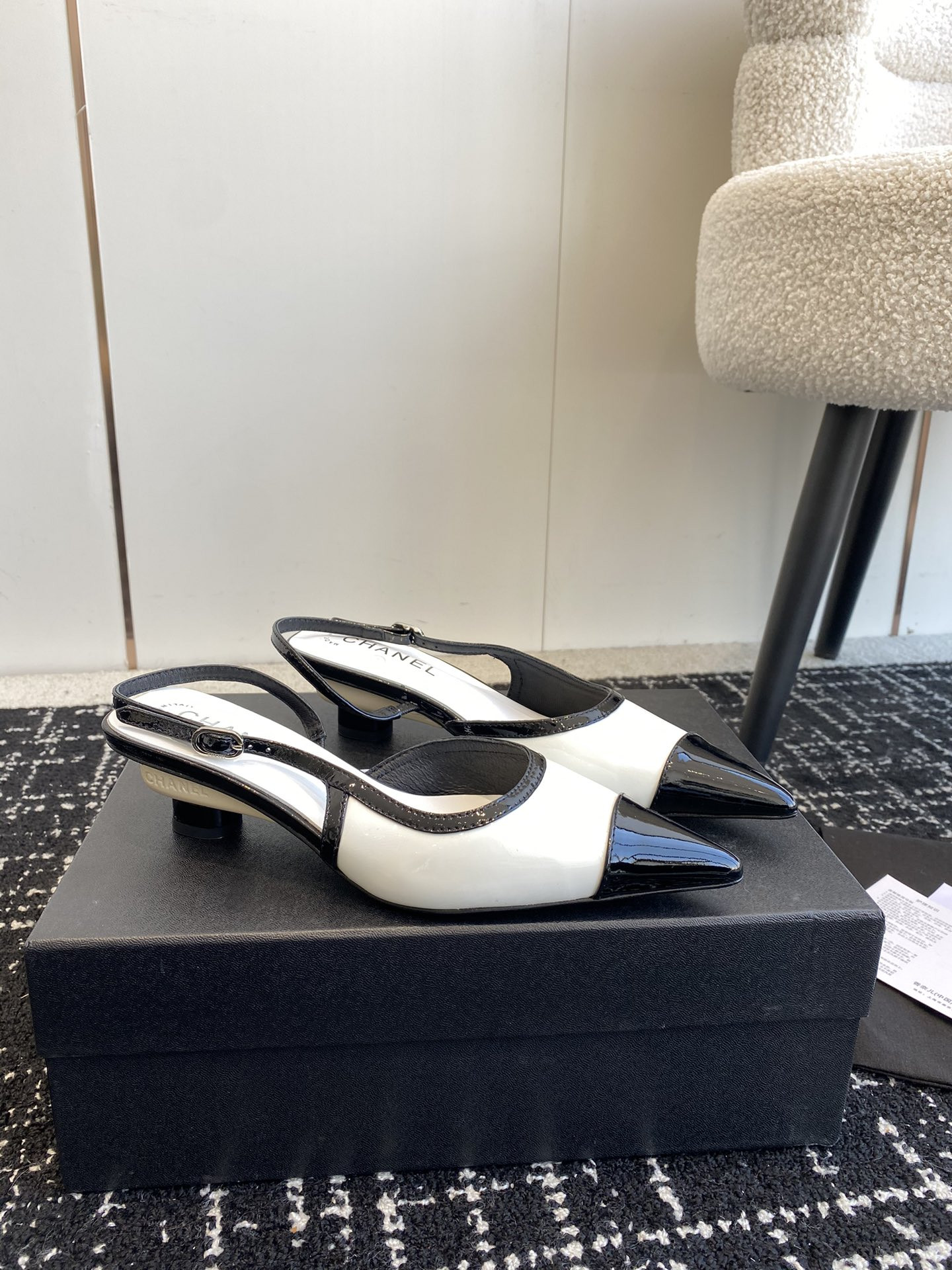 UA CHANEL SLINGBACKS