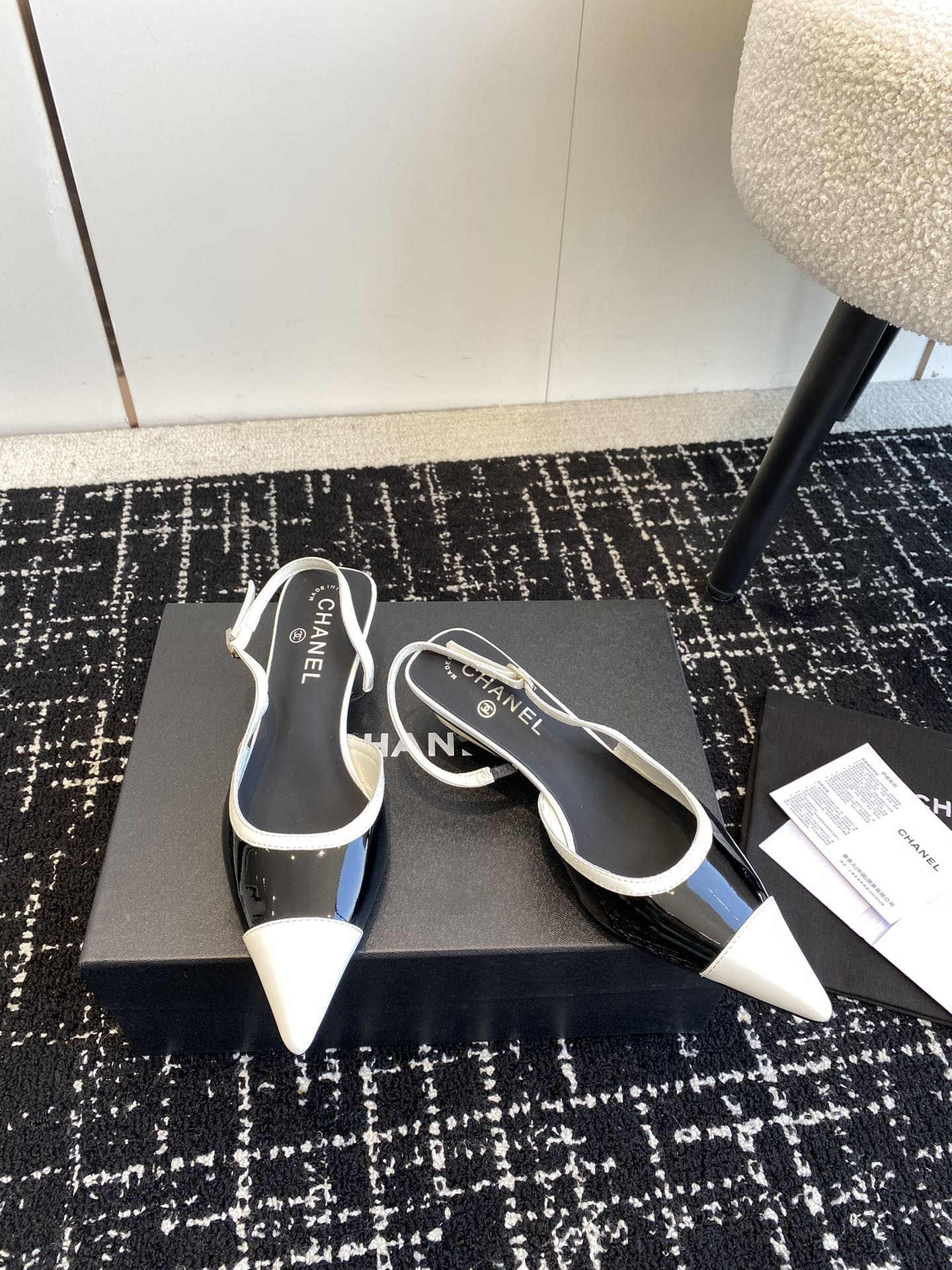 UA CHANEL SLINGBACKS