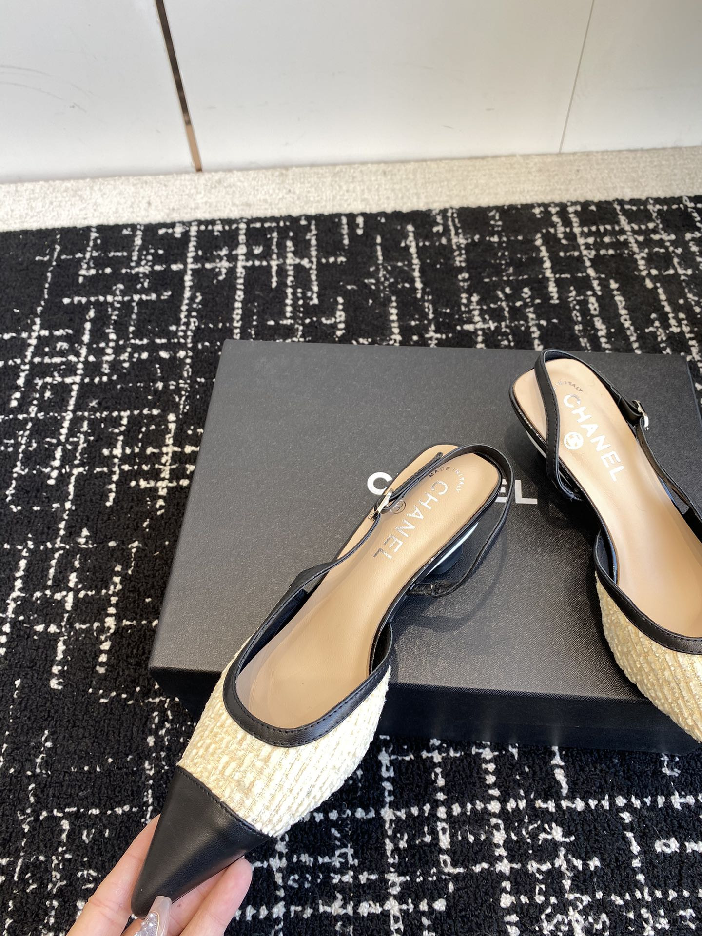 UA CHANEL SLINGBACKS