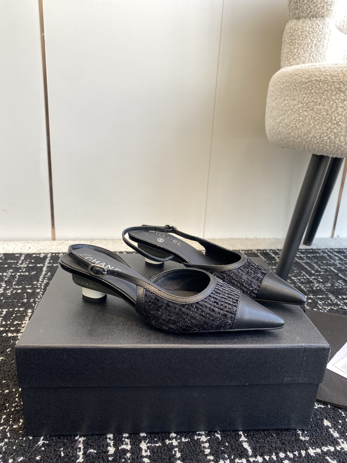 UA CHANEL SLINGBACKS