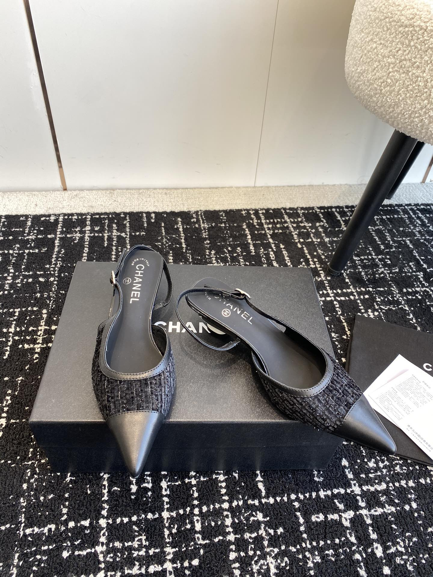 UA CHANEL SLINGBACKS