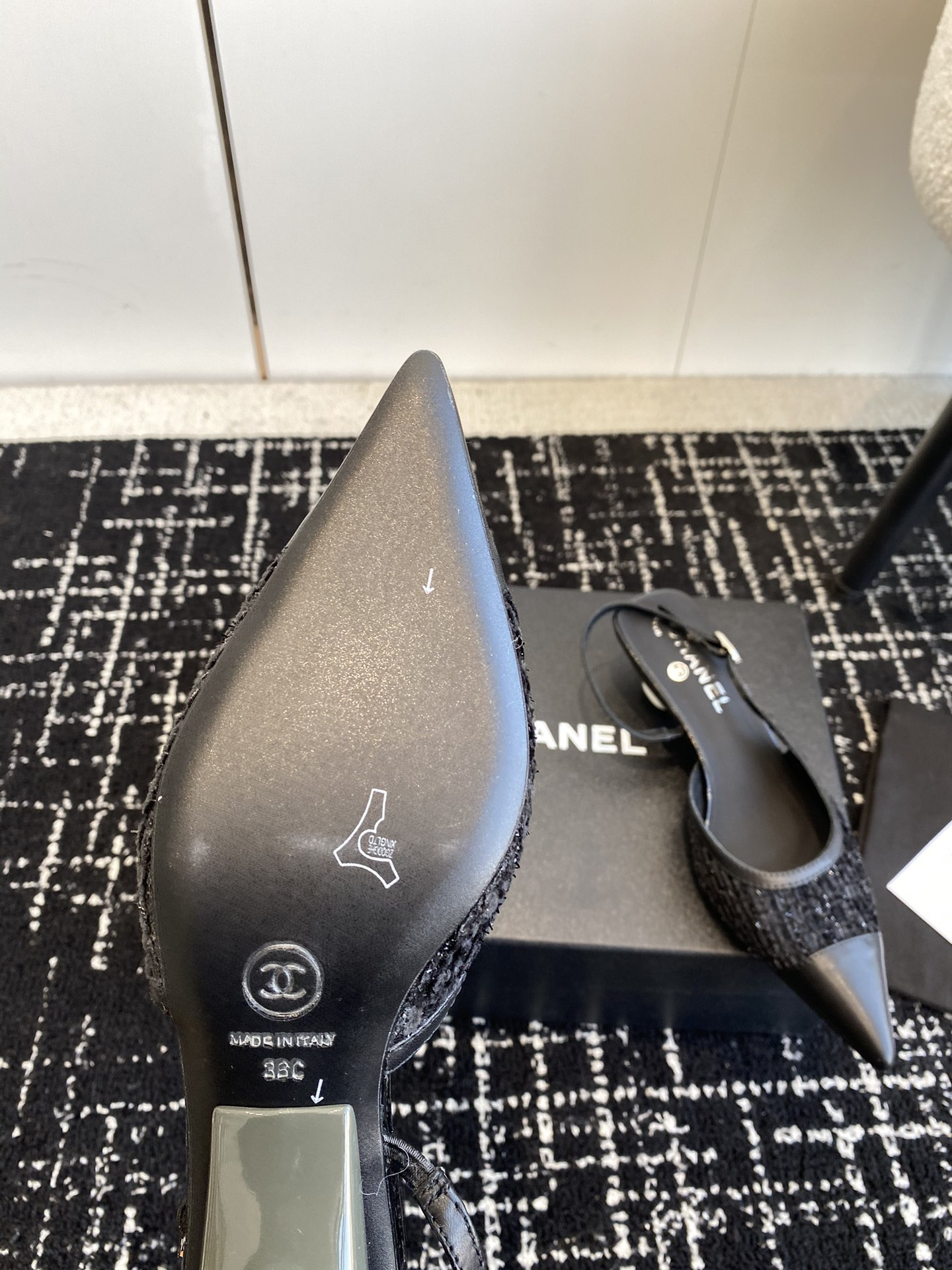 UA CHANEL SLINGBACKS
