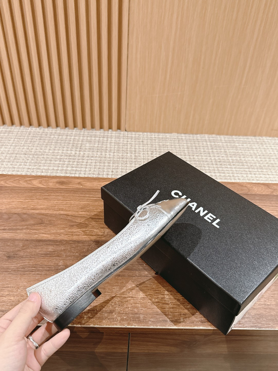 UA CHANEL BALLET FLATS