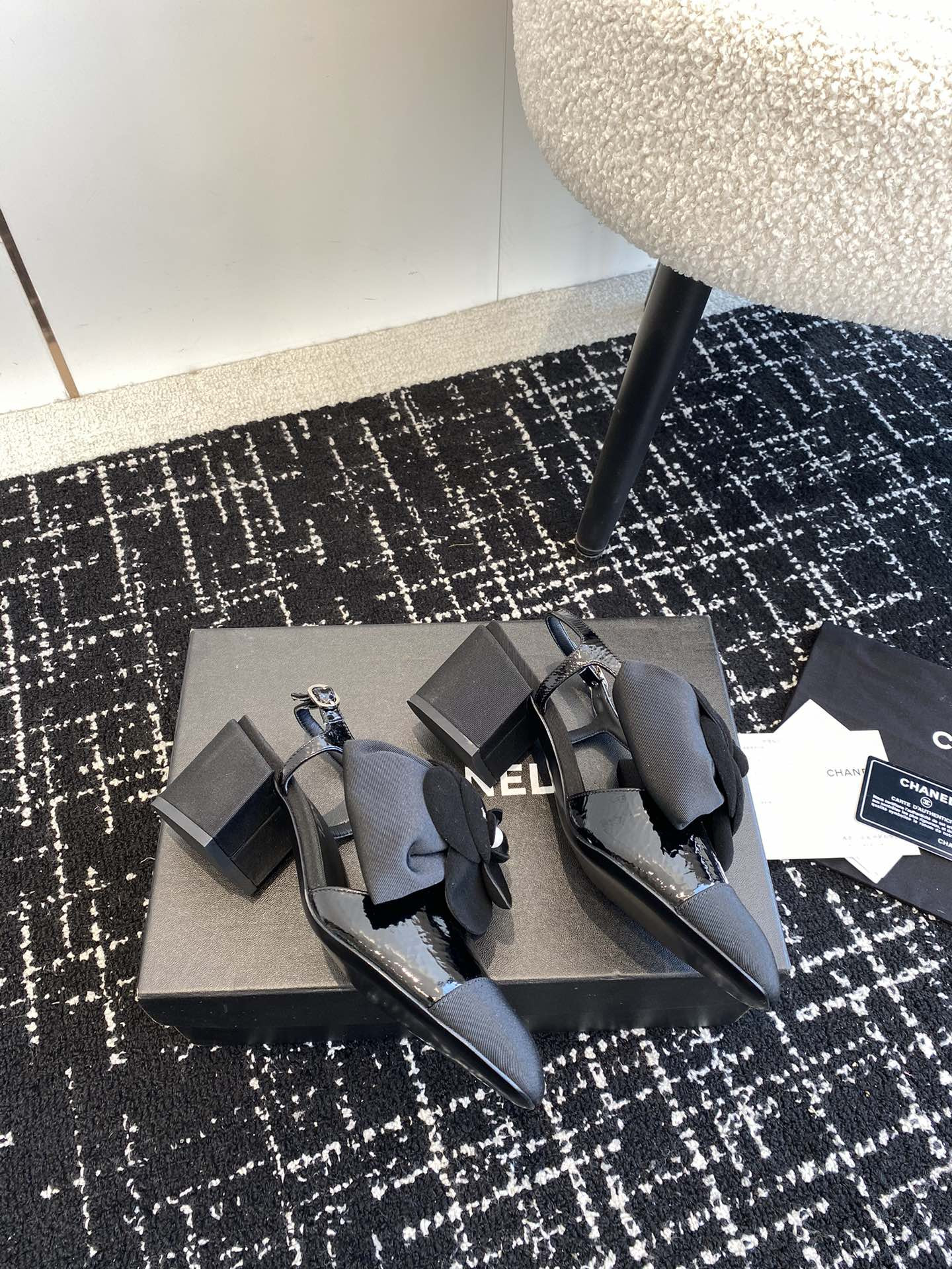 UA CHANEL SLINGBACKS