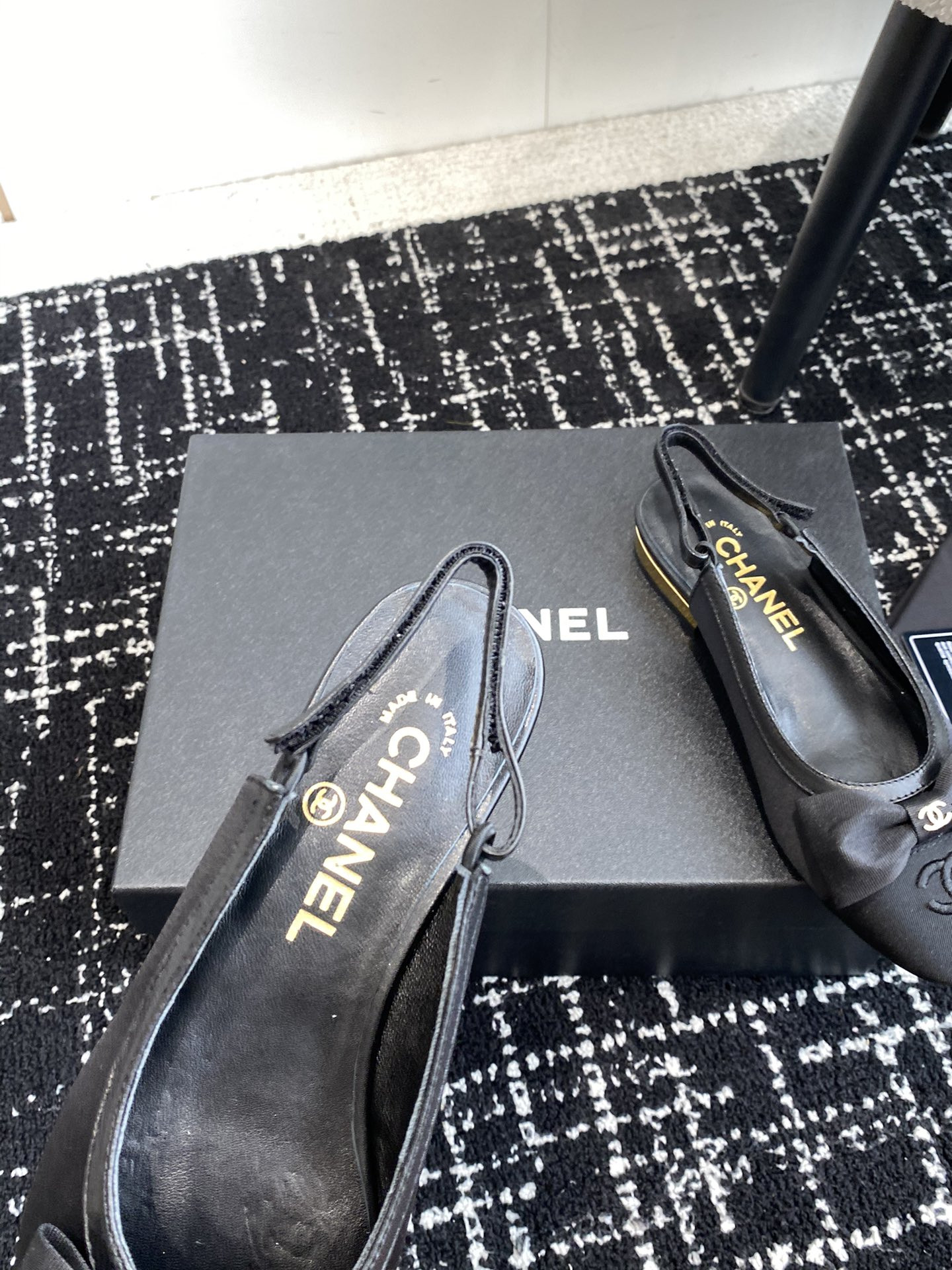 UA CHANEL SLINGBACKS