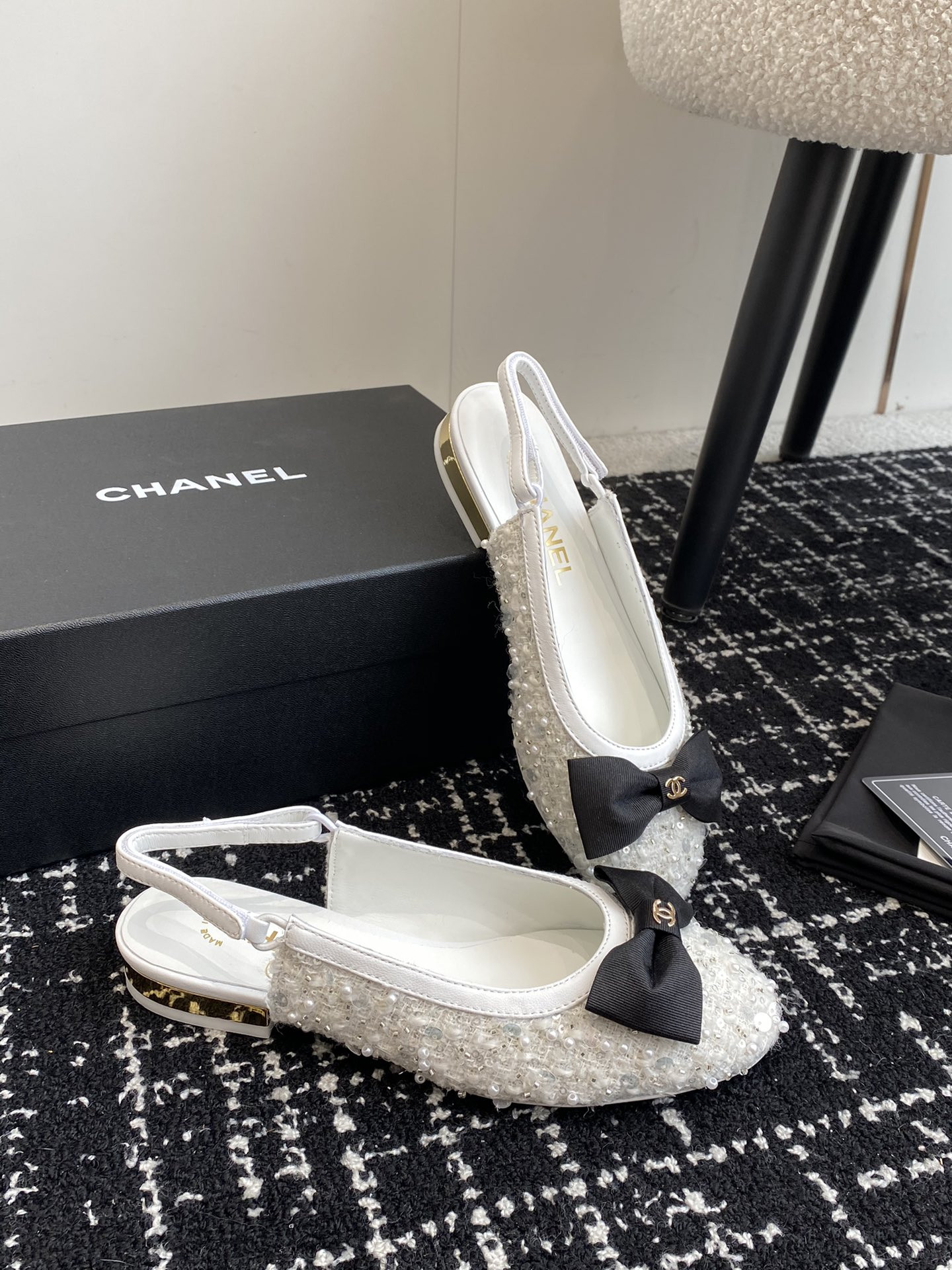 UA CHANEL SLINGBACKS