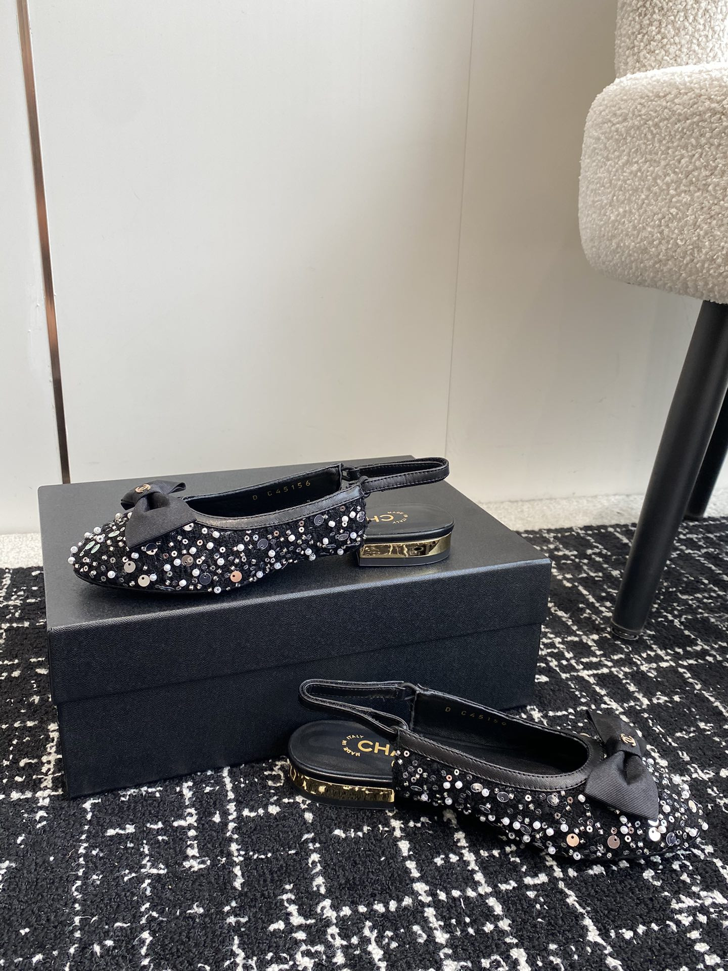 UA CHANEL SLINGBACKS