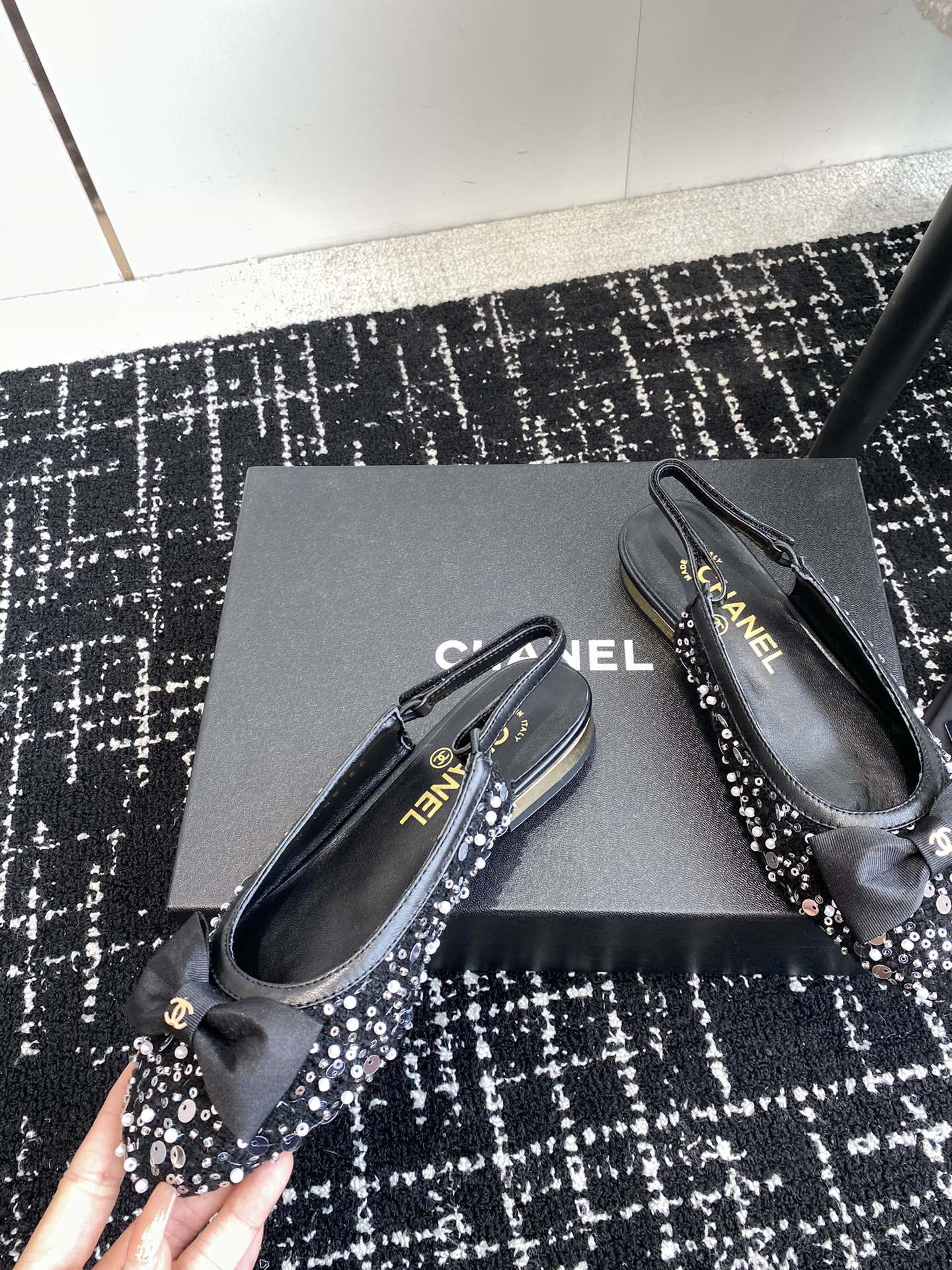 UA CHANEL SLINGBACKS