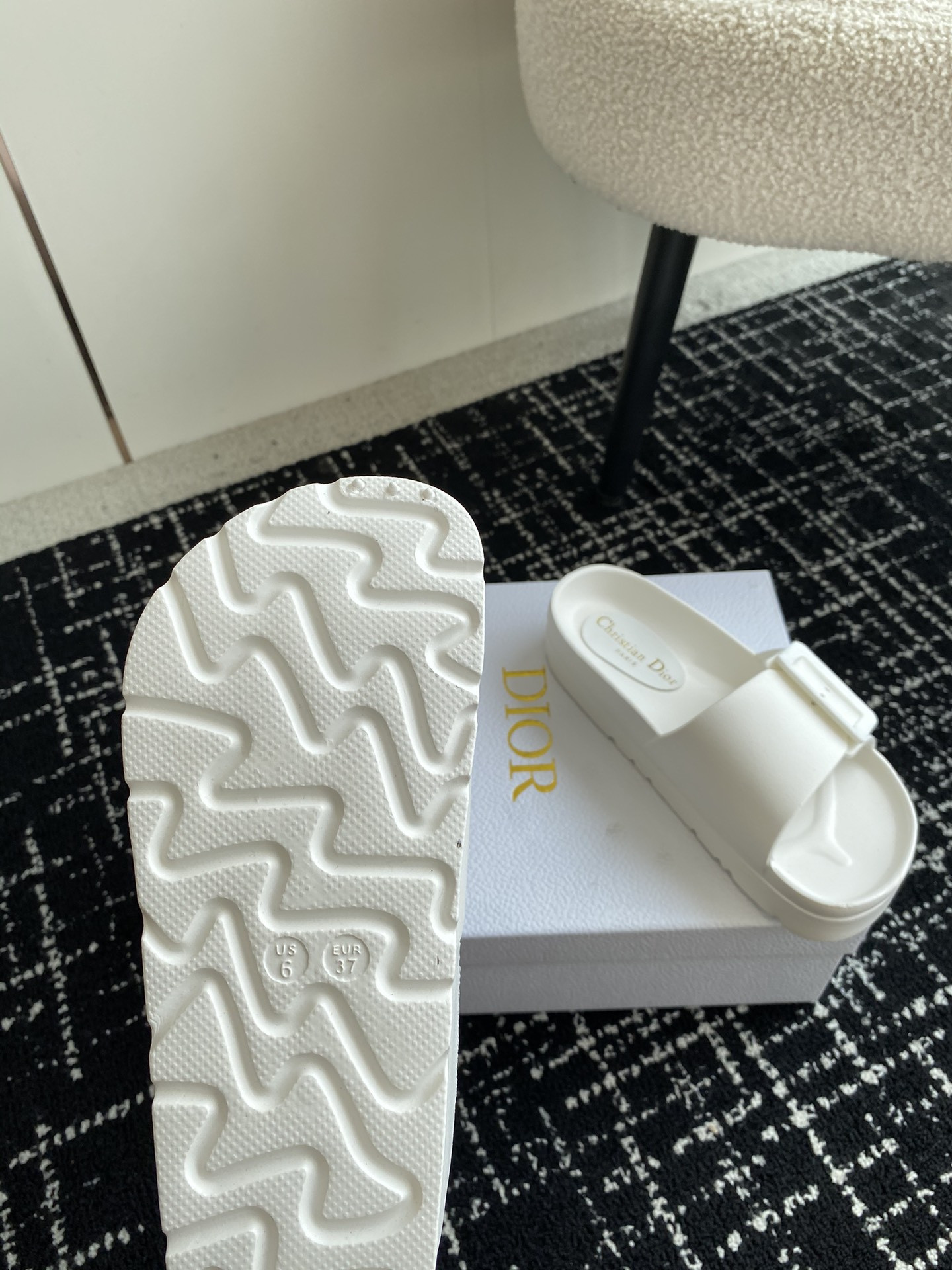 UA Dior Slide White