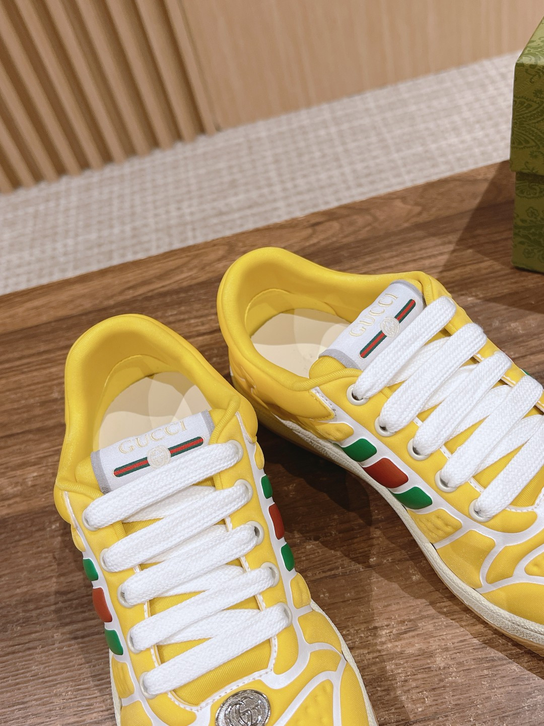 UA GUCCI SCREENER SNEAKER WITH WEB