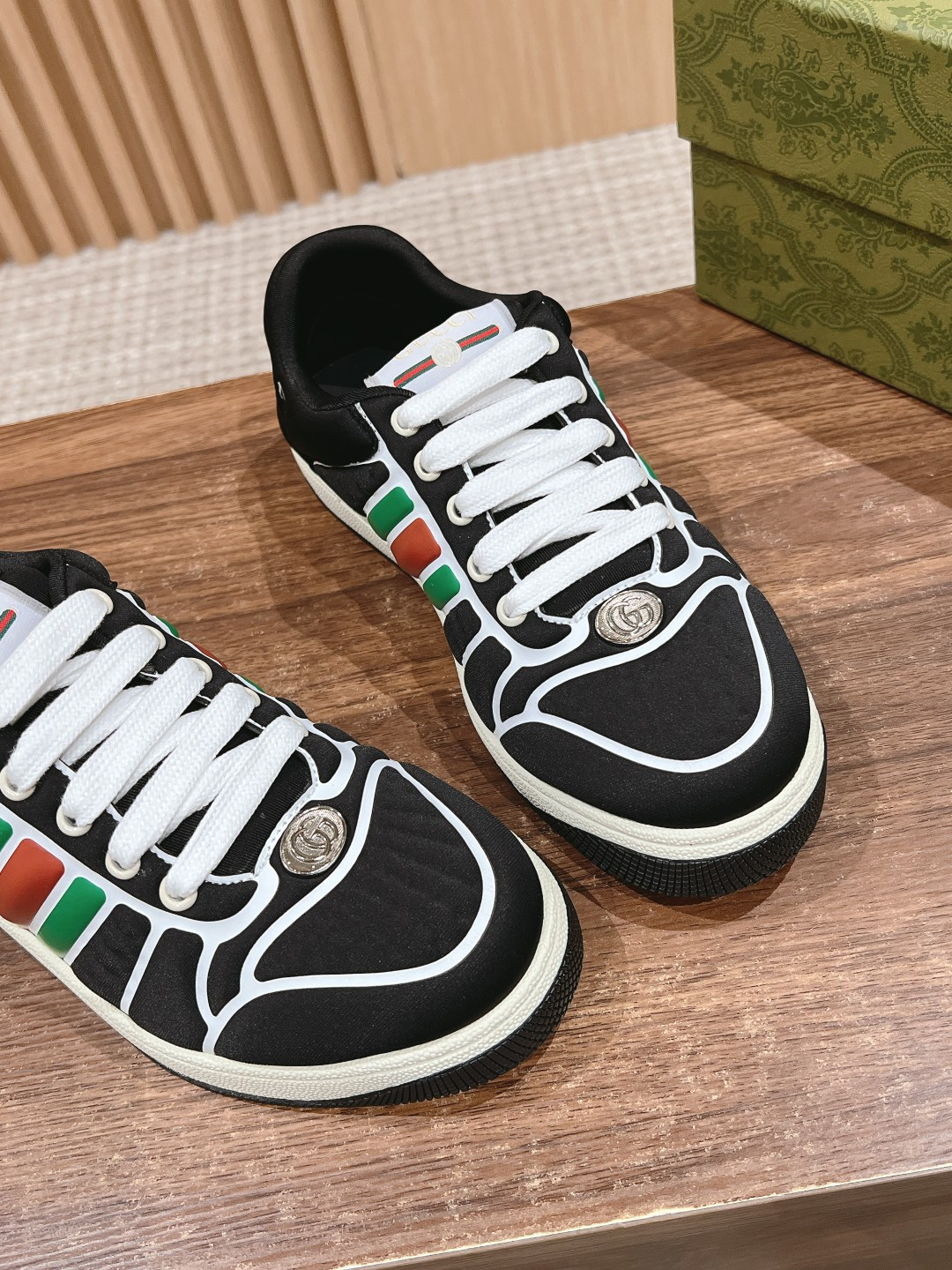 UA GUCCI SCREENER SNEAKER WITH WEB