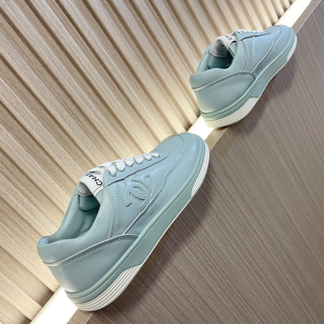 UA CHANEL SNEAKERS calfskin