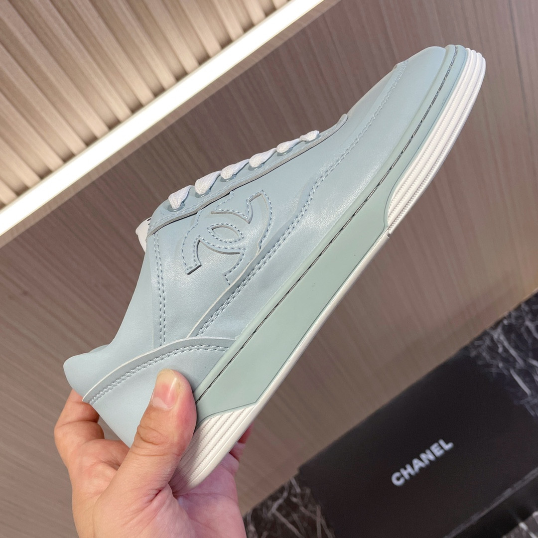 UA CHANEL SNEAKERS calfskin