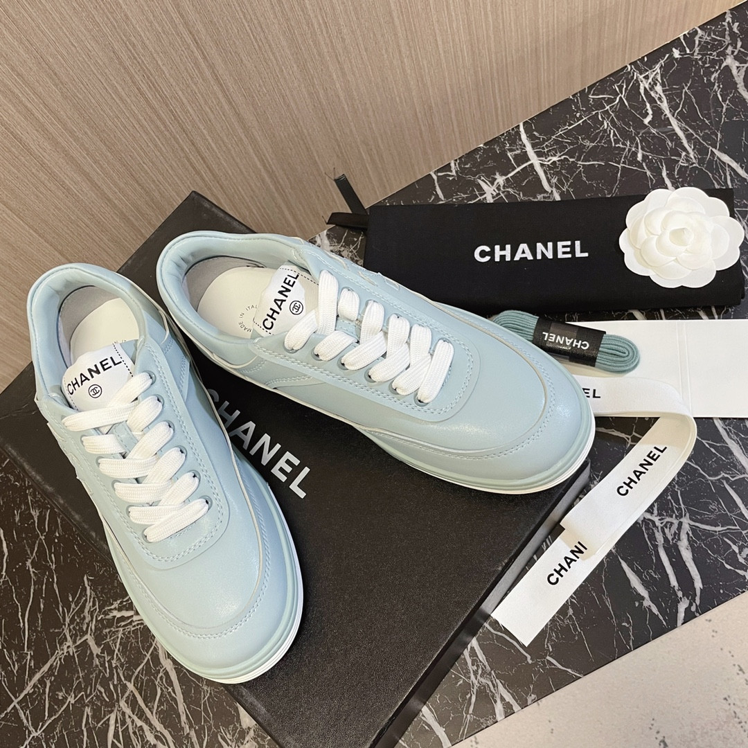 UA CHANEL SNEAKERS calfskin