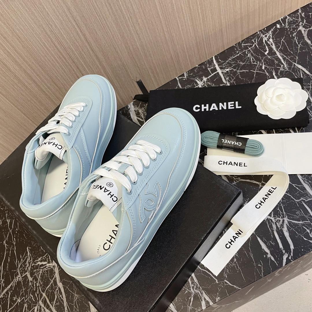UA CHANEL SNEAKERS calfskin