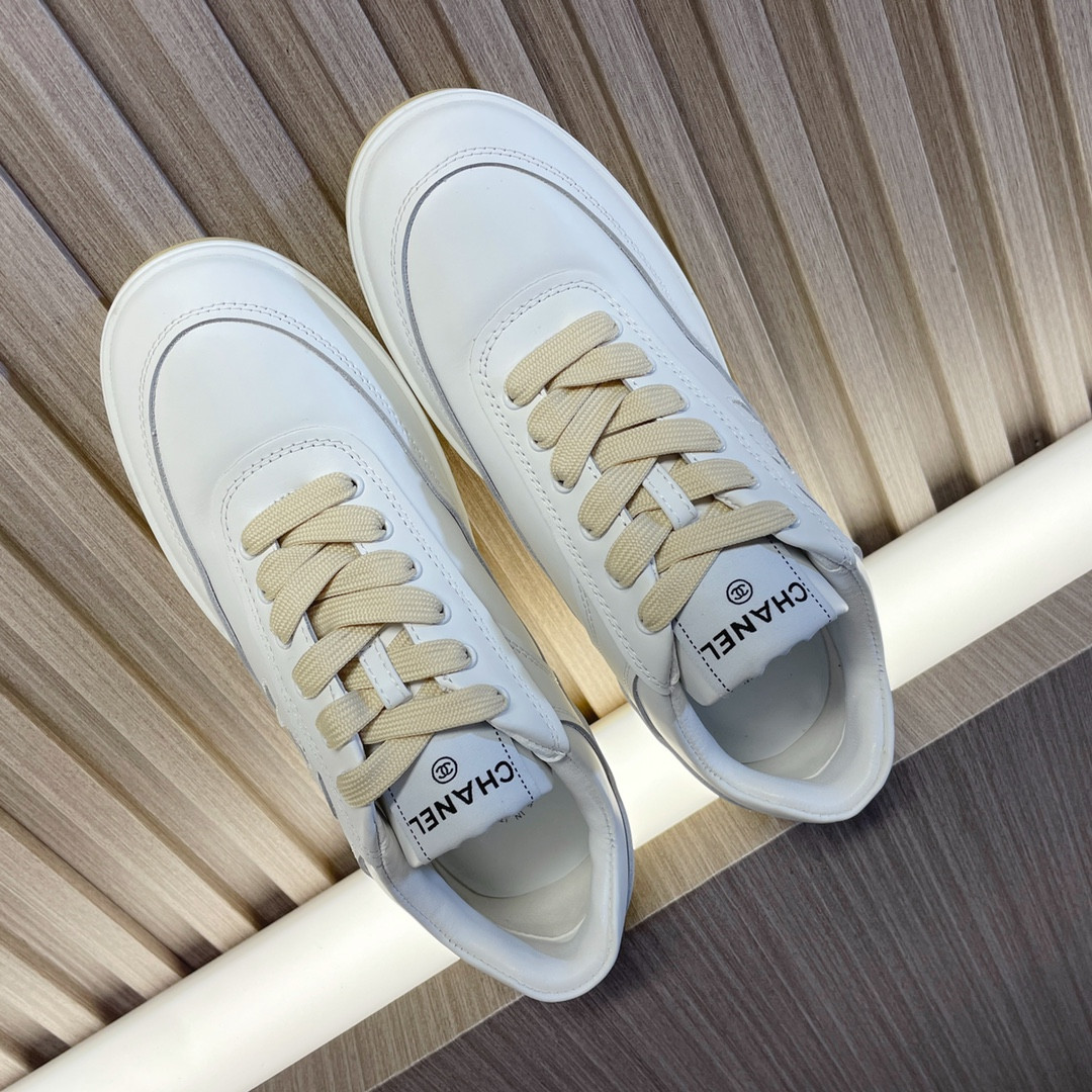 UA CHANEL SNEAKERS calfskin