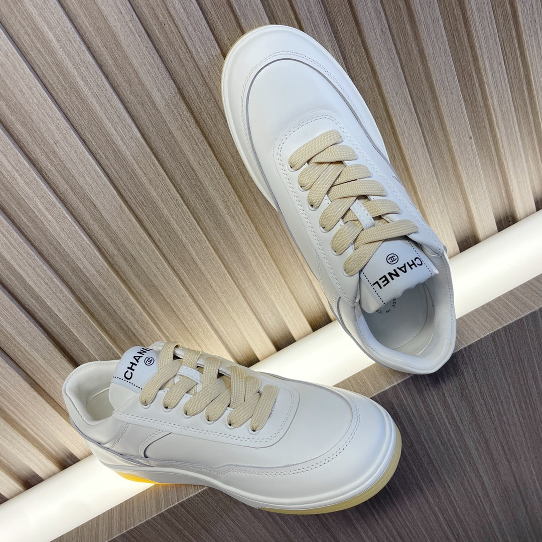 UA CHANEL SNEAKERS calfskin