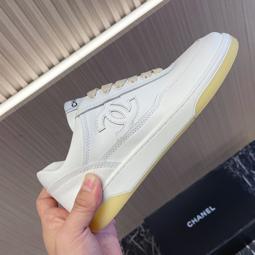 UA CHANEL SNEAKERS calfskin