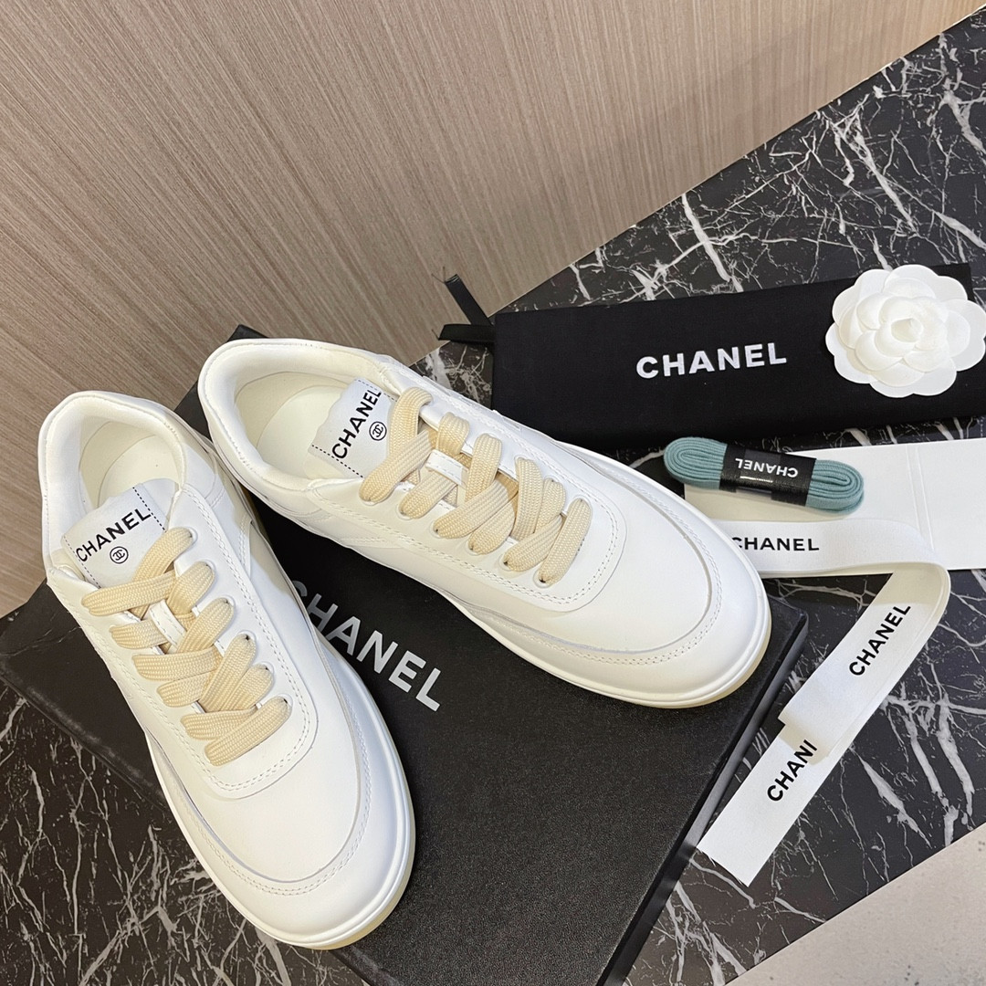UA CHANEL SNEAKERS calfskin
