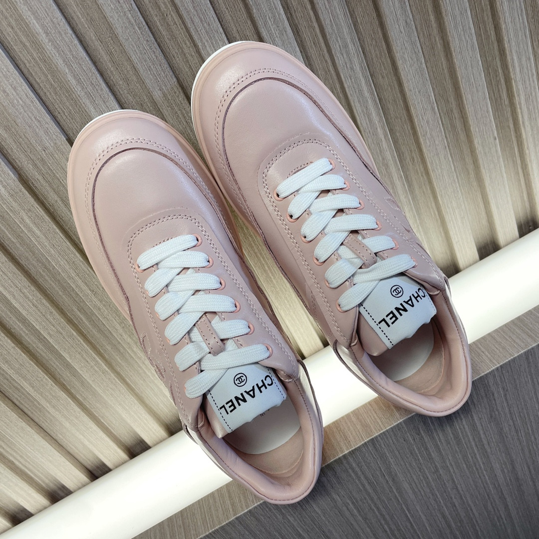 UA CHANEL SNEAKERS calfskin