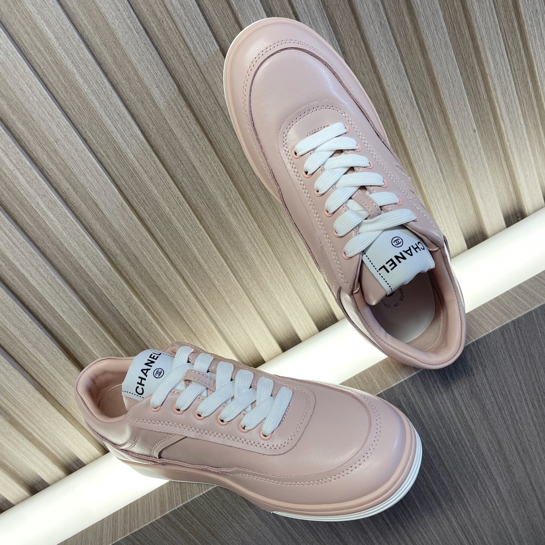 UA CHANEL SNEAKERS calfskin