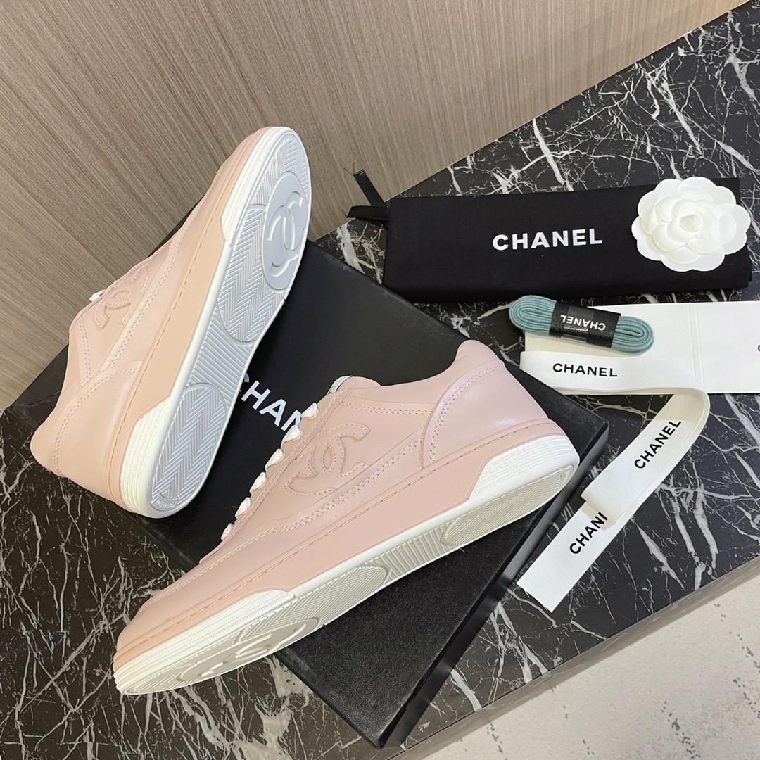 UA CHANEL SNEAKERS calfskin