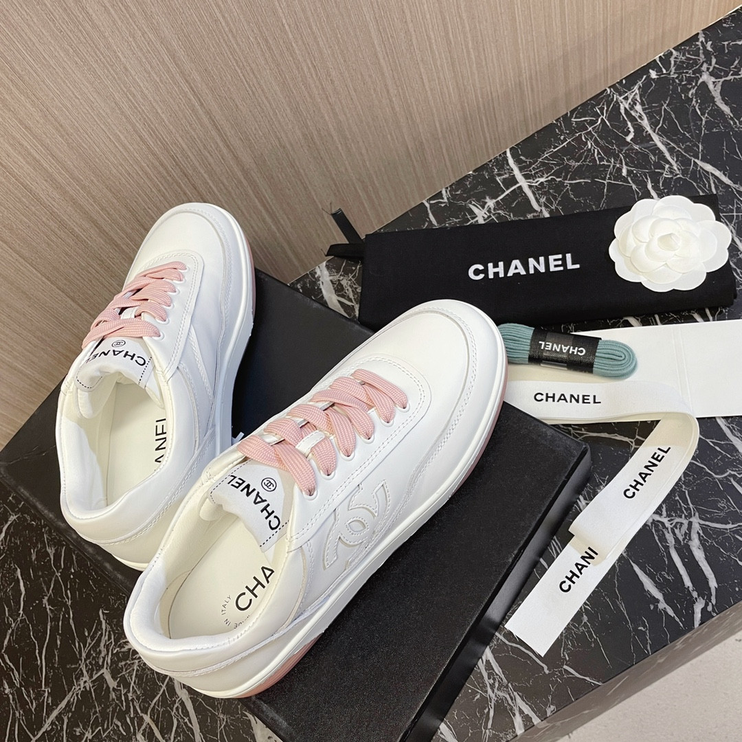 UA CHANEL SNEAKERS calfskin