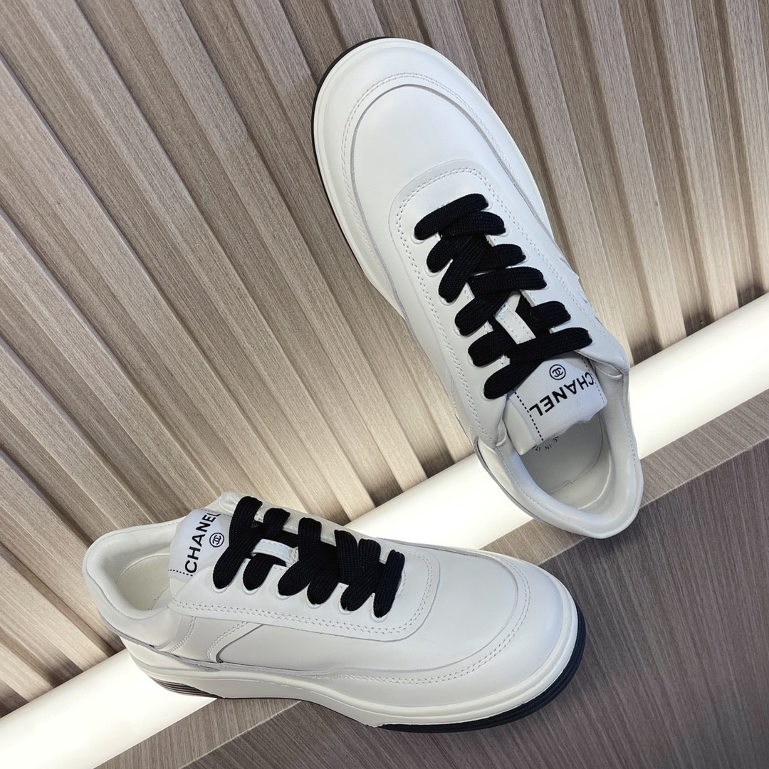 UA CHANEL SNEAKERS calfskin