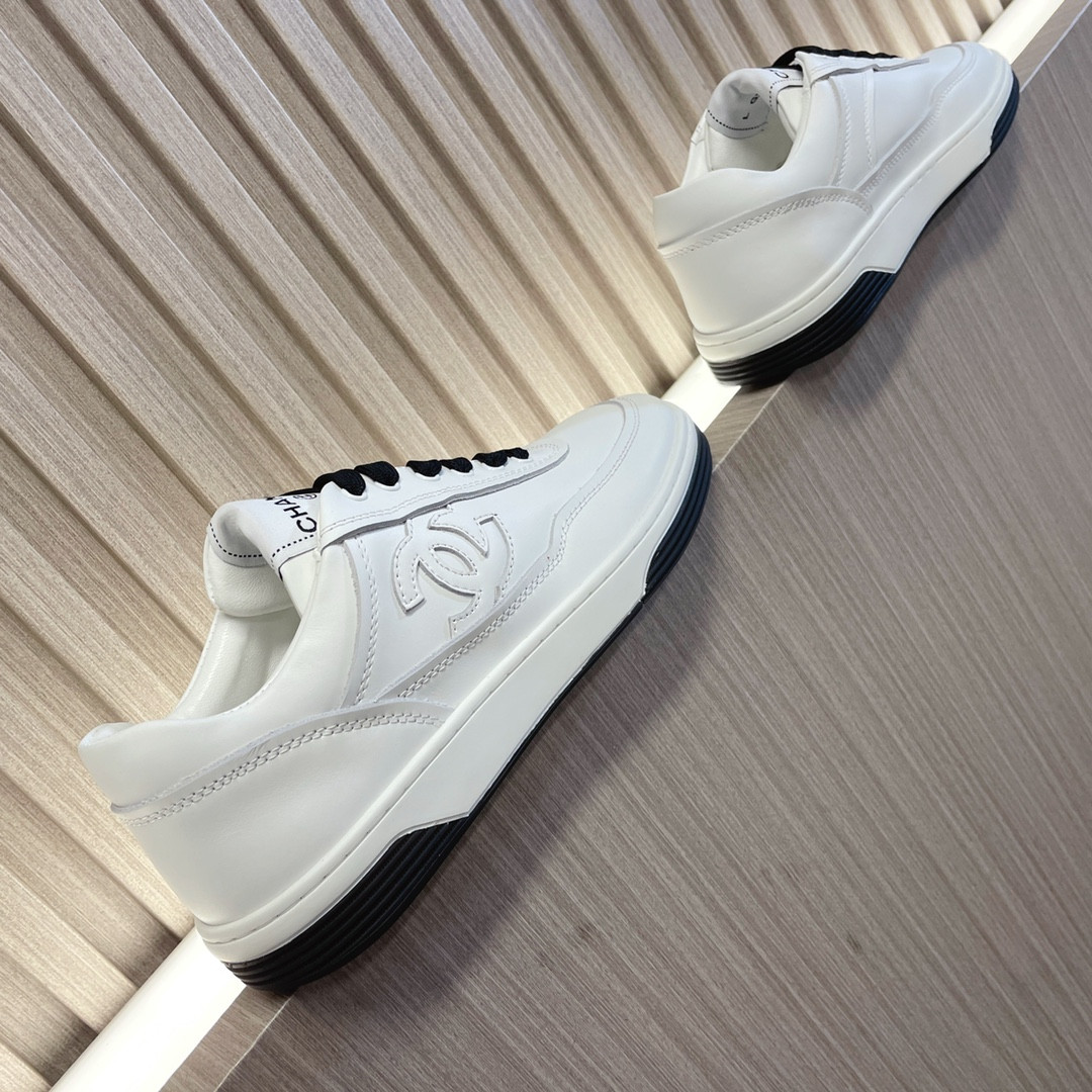 UA CHANEL SNEAKERS calfskin