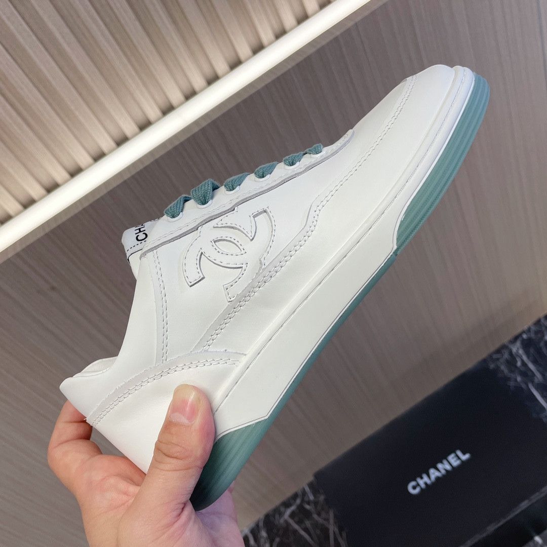UA CHANEL SNEAKERS calfskin