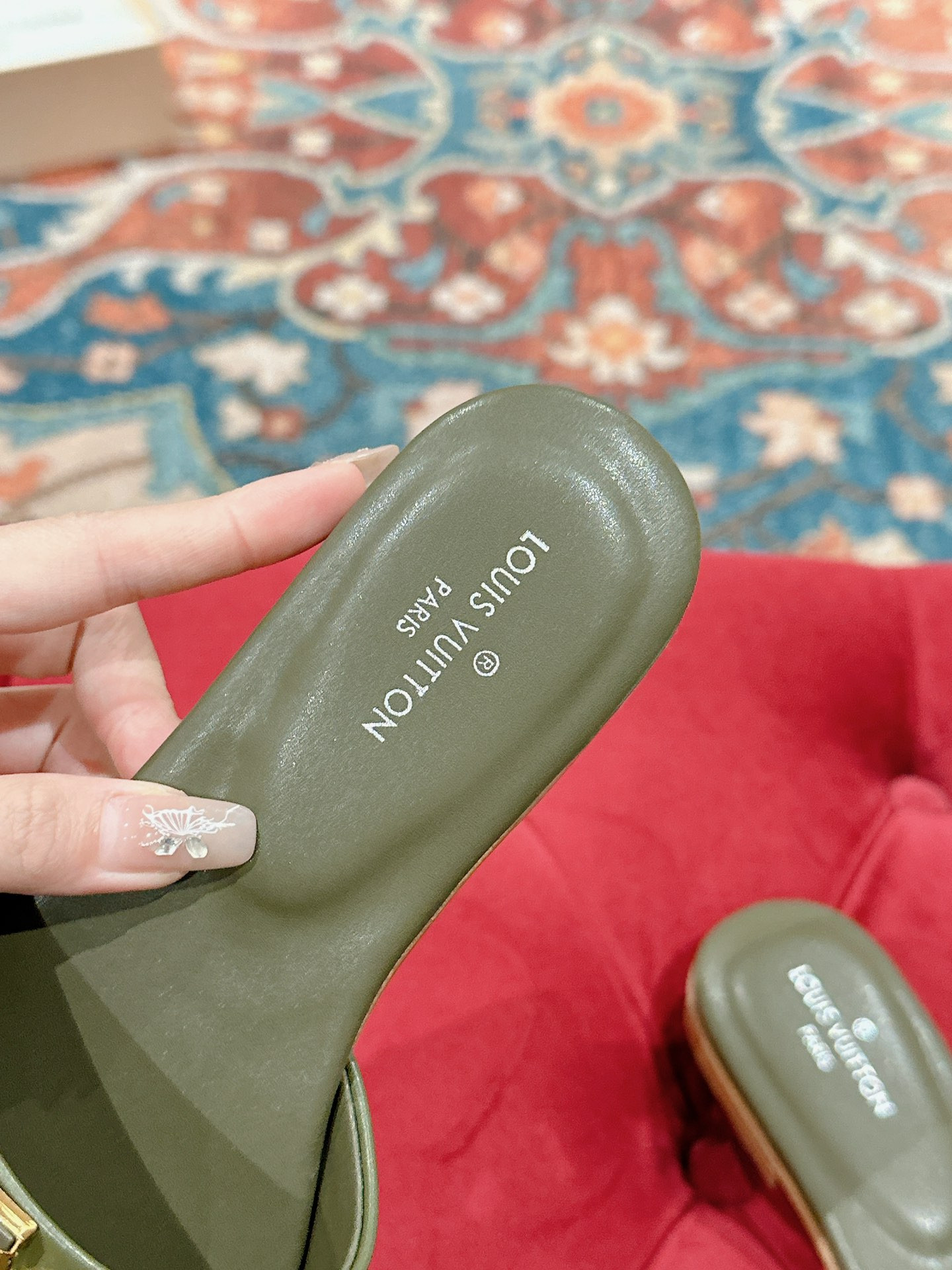 UA LV Capri Flat Mule