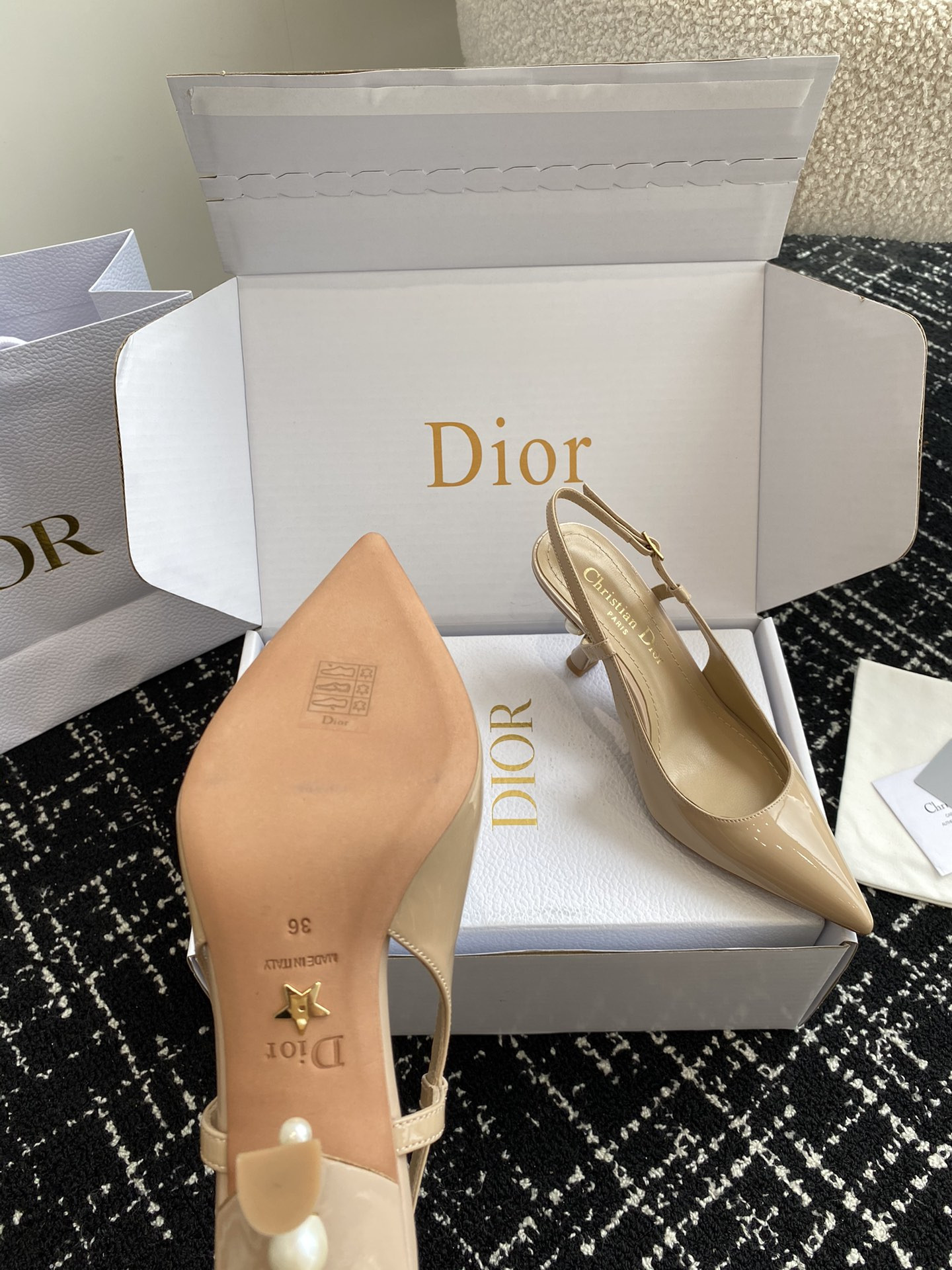 UA Dior Tribales Slingback Pump